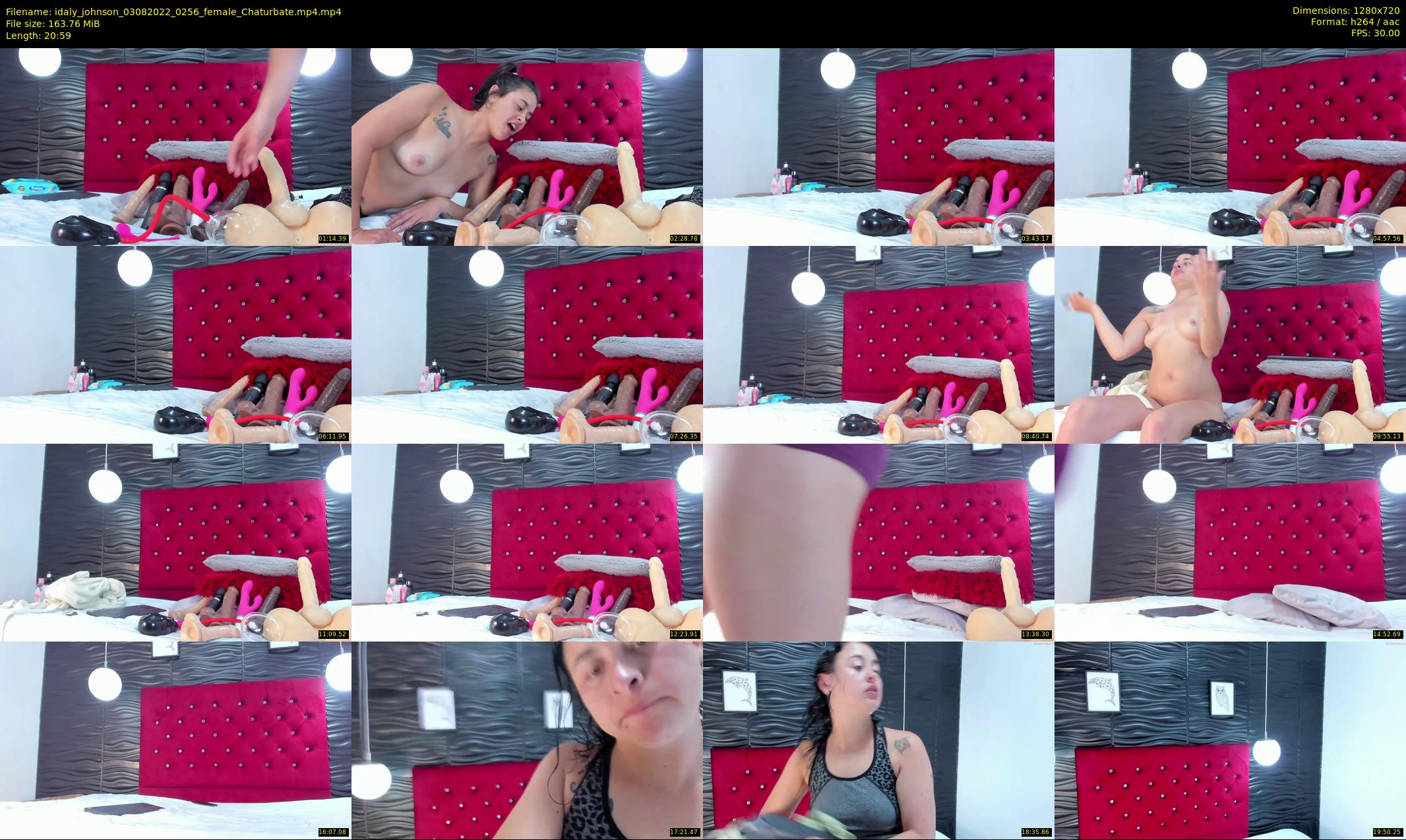 idaly_johnson — 21 minute Chaturbate female cam show recording, 720p, Aug 3, 2022