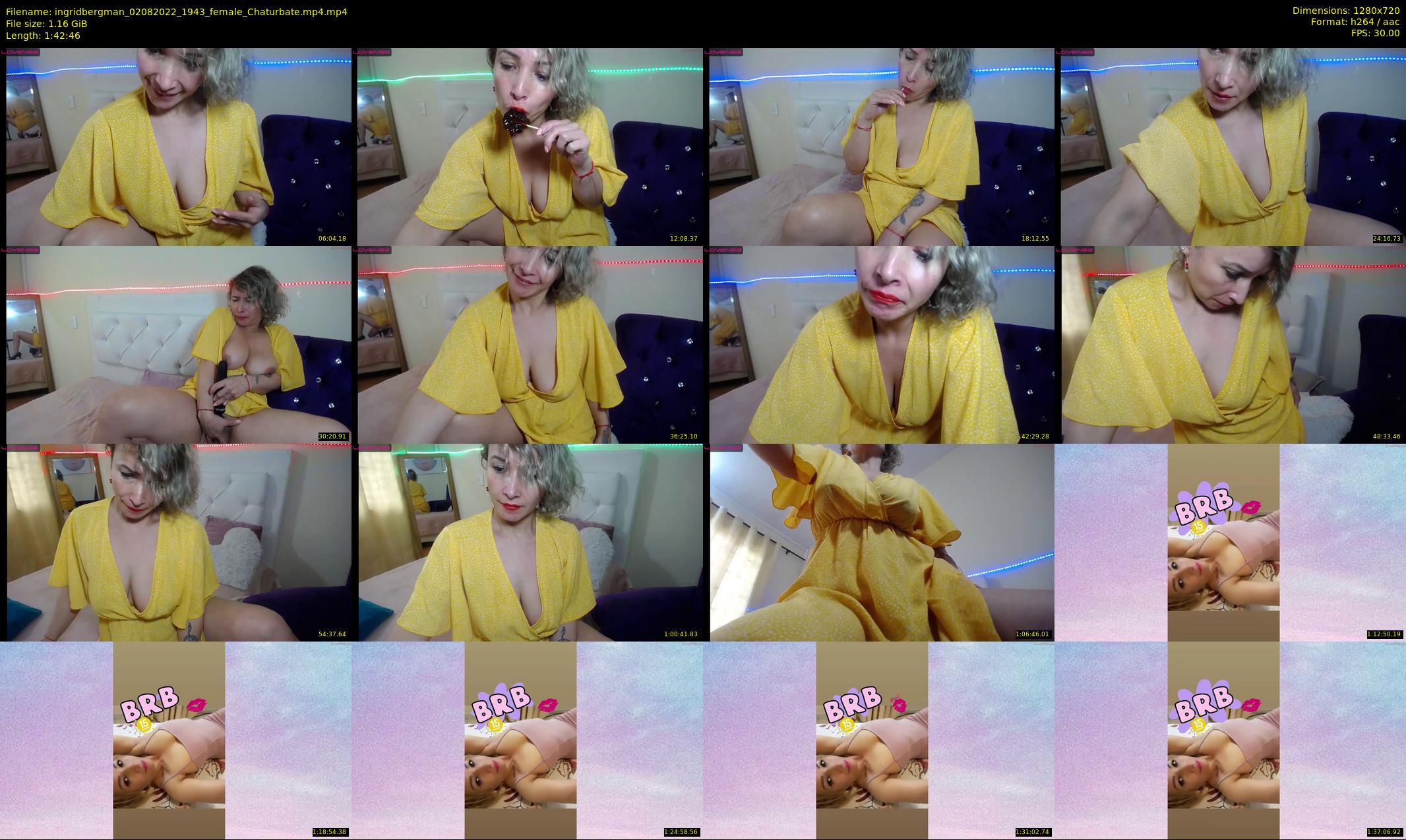 ingridbergman — 103 minute Chaturbate female cam show recording, 720p, Aug 2, 2022