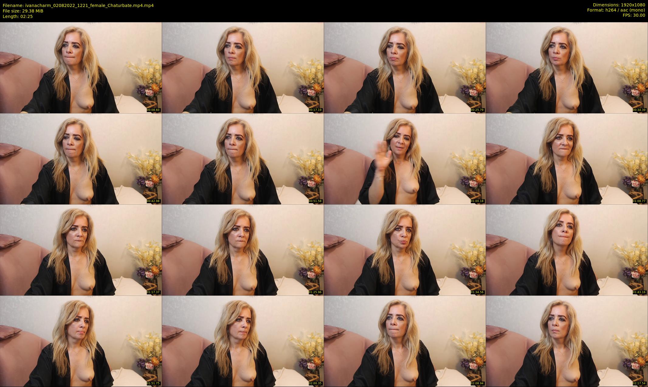 ivanacharm — 3 minute Chaturbate female cam show recording, 1080p, Aug 2, 2022