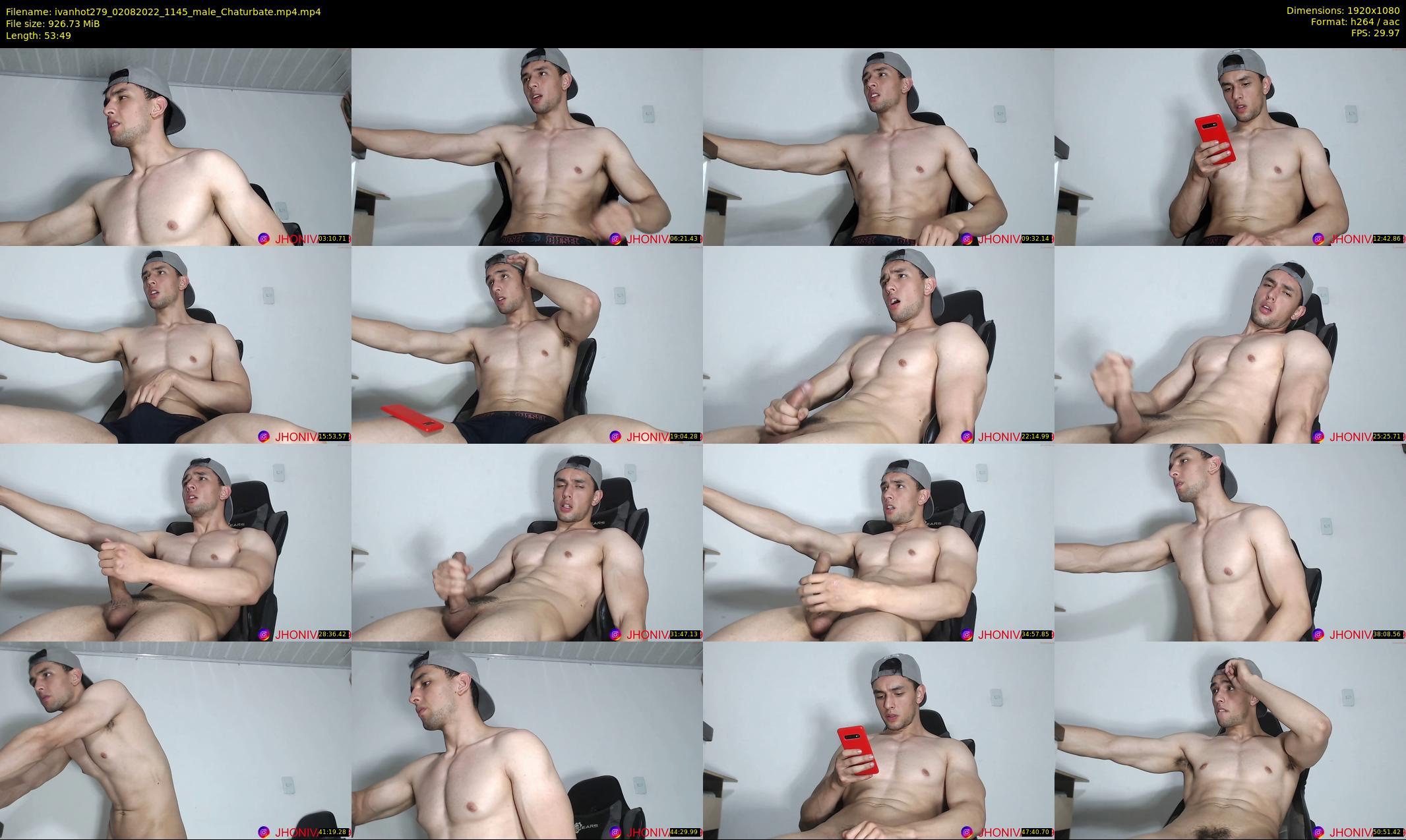 ivanhot279 — 54 minute Chaturbate male cam show recording, 1080p, Aug 2, 2022