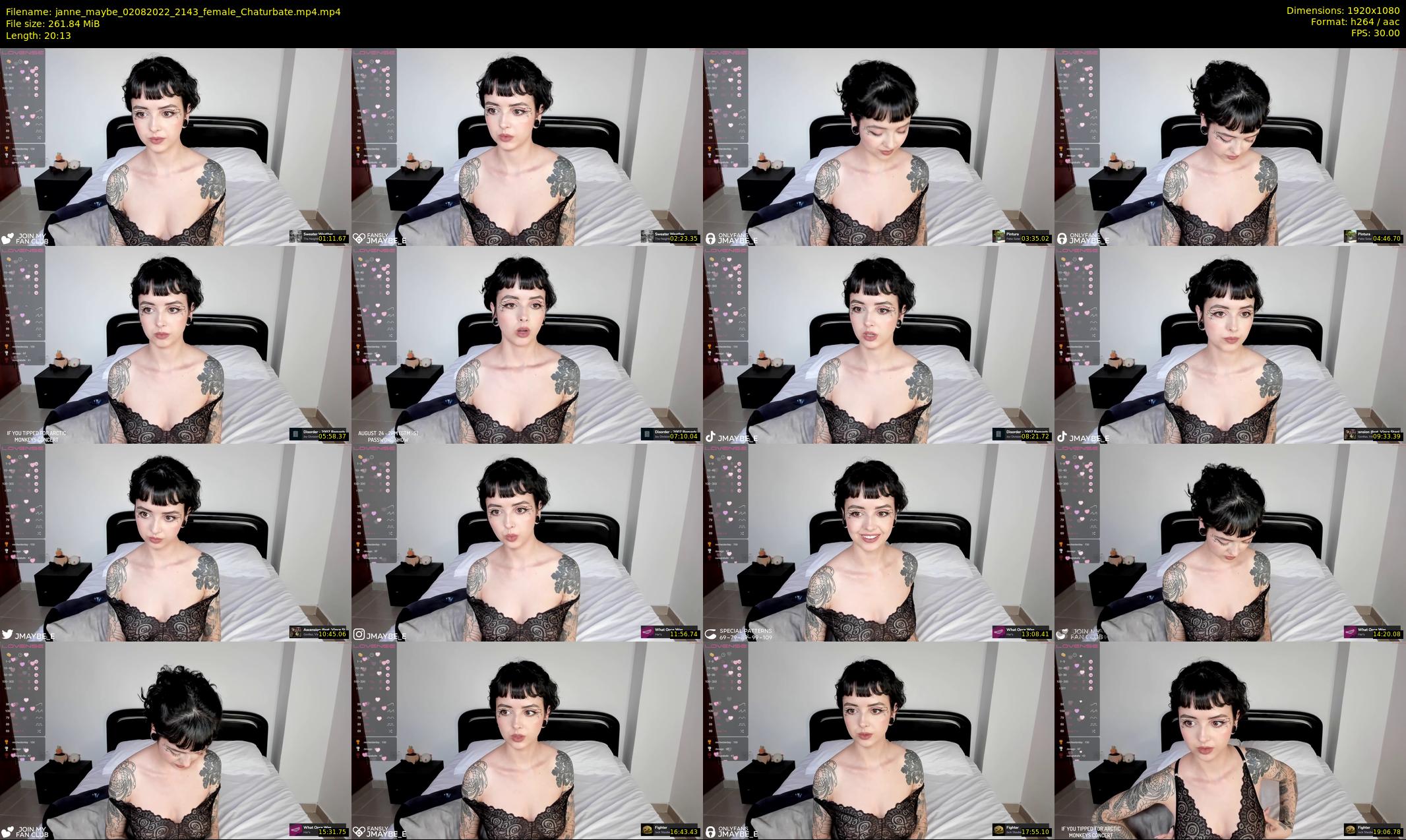 janne_maybe — 21 minute Chaturbate female cam show recording, 1080p, Aug 2, 2022