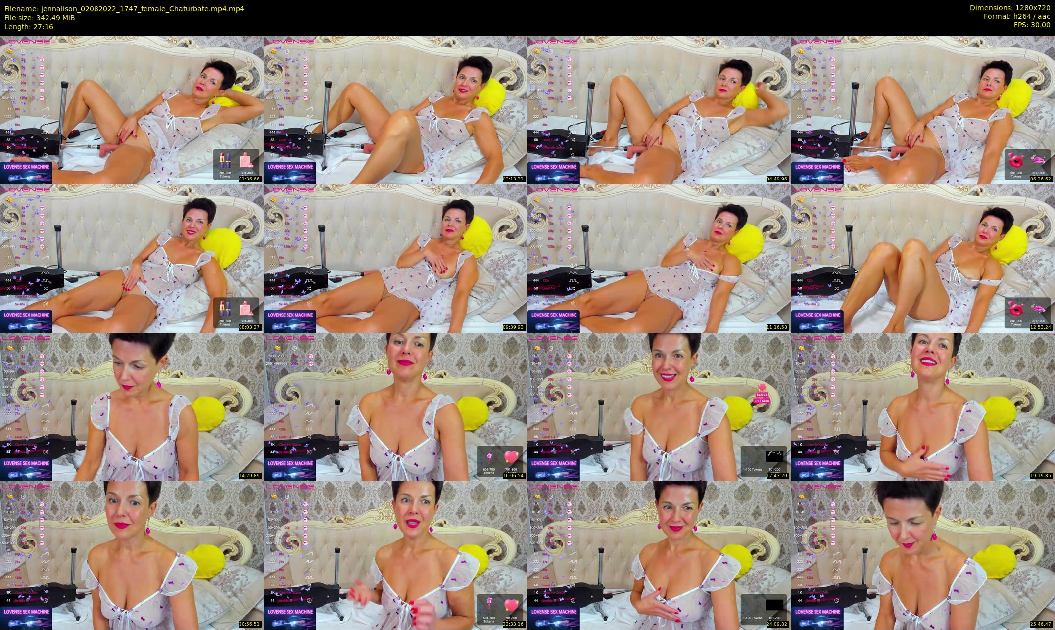 jennalison — 28 minute Chaturbate female cam show recording, 720p, Aug 2, 2022
