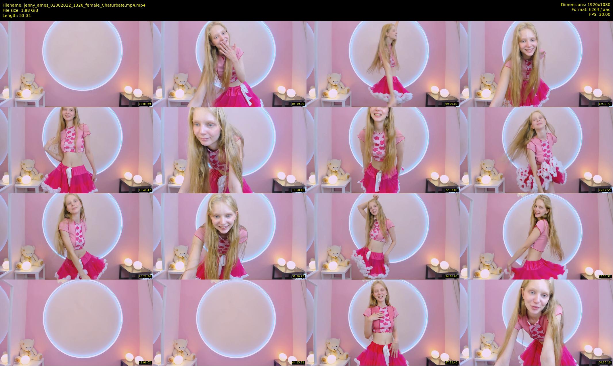 jenny_ames — 54 minute Chaturbate female cam show recording, 1080p, Aug 2, 2022