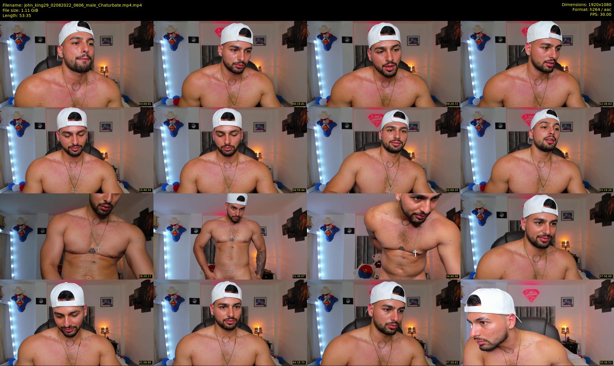 john_king29 — 54 minute Chaturbate male cam show recording, 1080p, Aug 2, 2022