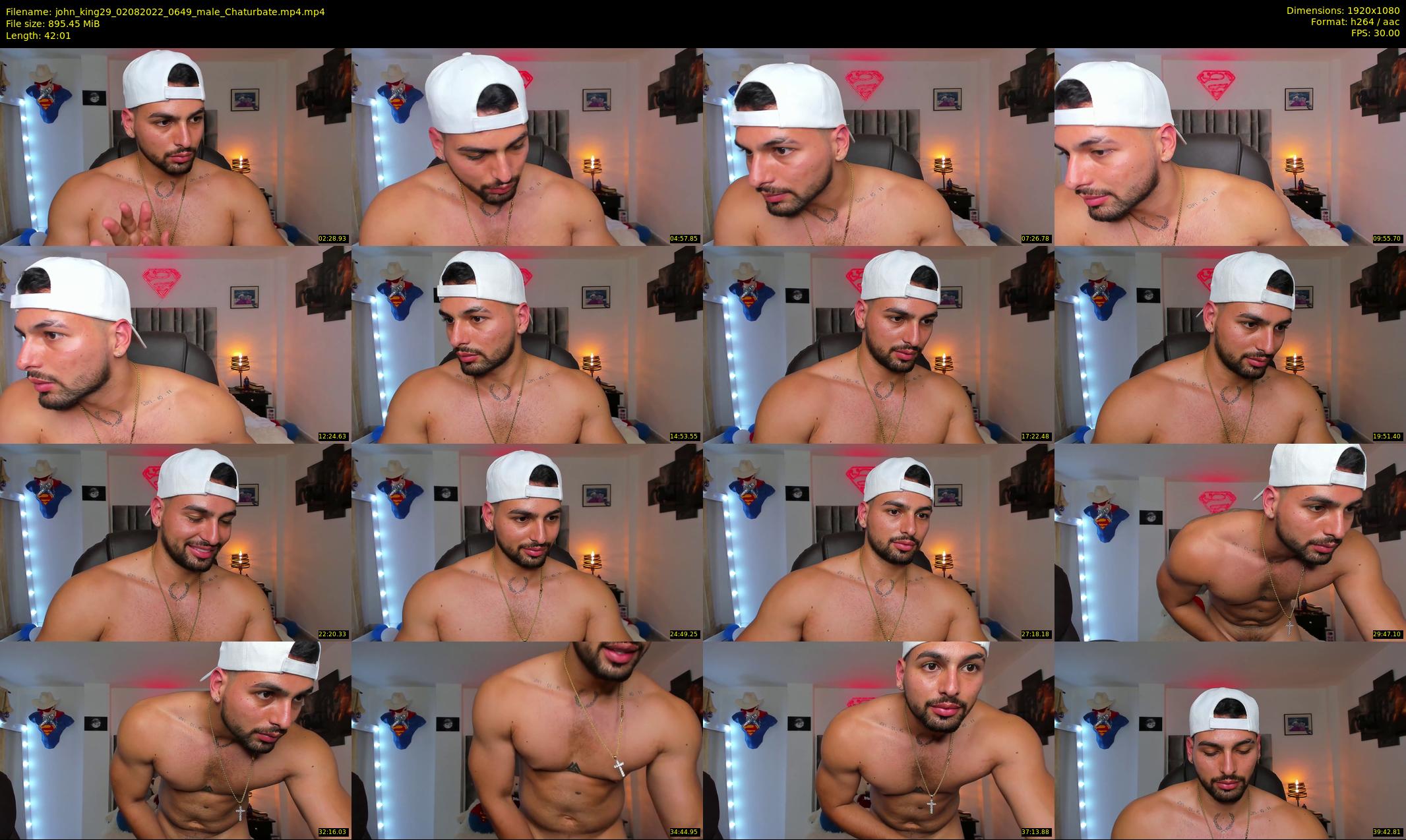 john_king29 — 43 minute Chaturbate male cam show recording, 1080p, Aug 2, 2022