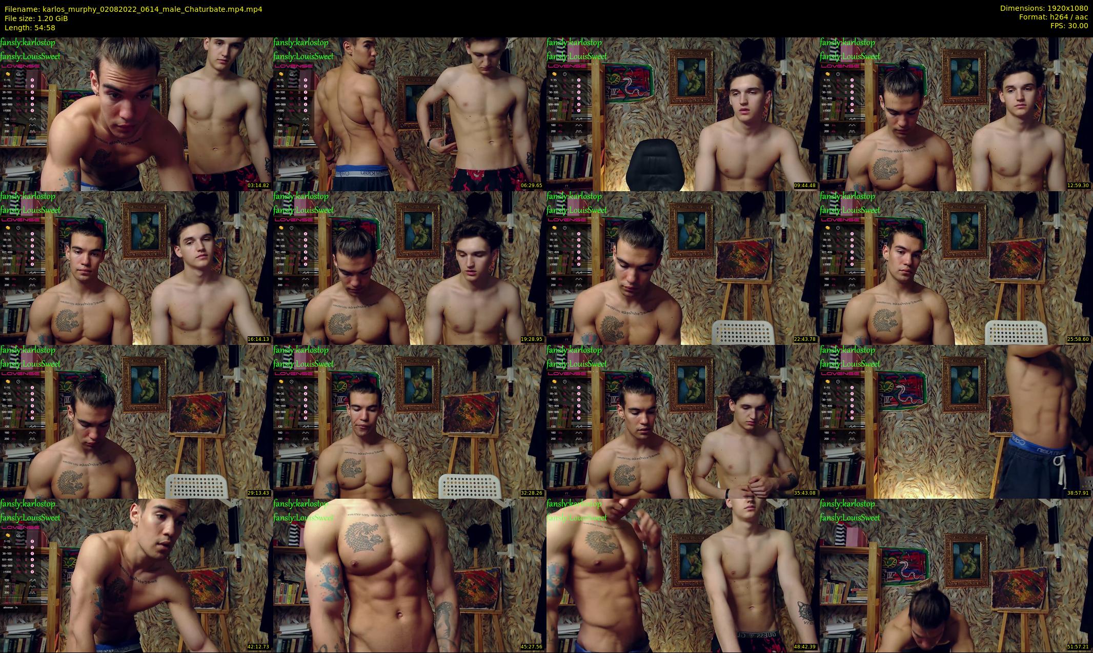 karlos_murphy — 55 minute Chaturbate male cam show recording, 1080p, Aug 2, 2022