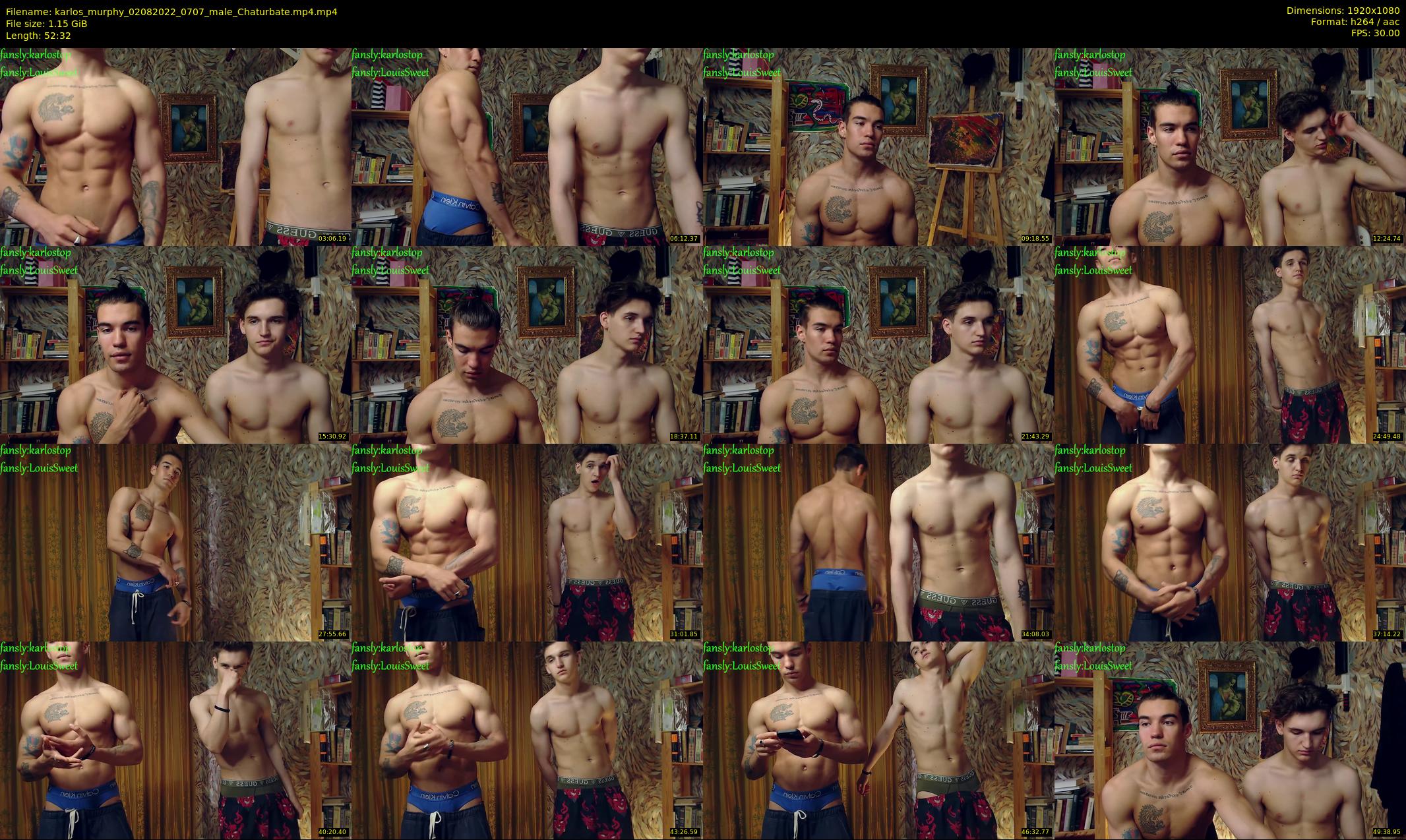 karlos_murphy — 53 minute Chaturbate male cam show recording, 1080p, Aug 2, 2022