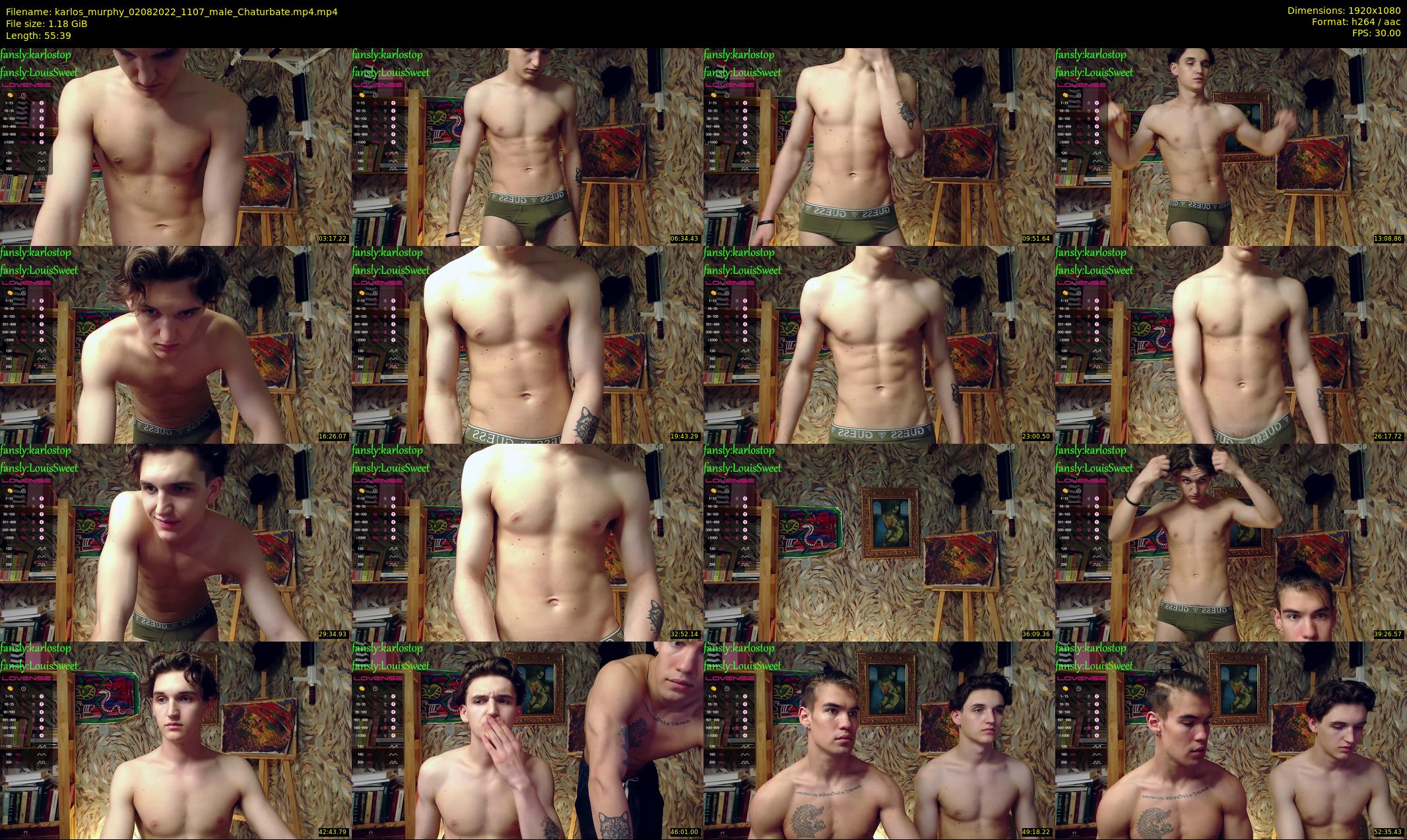 karlos_murphy — 56 minute Chaturbate male cam show recording, 1080p, Aug 2, 2022