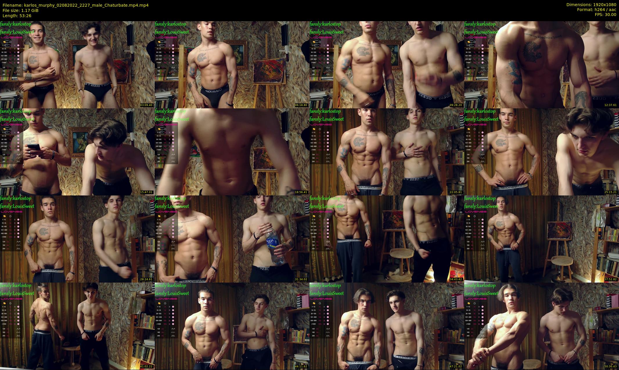 karlos_murphy — 54 minute Chaturbate male cam show recording, 1080p, Aug 2, 2022