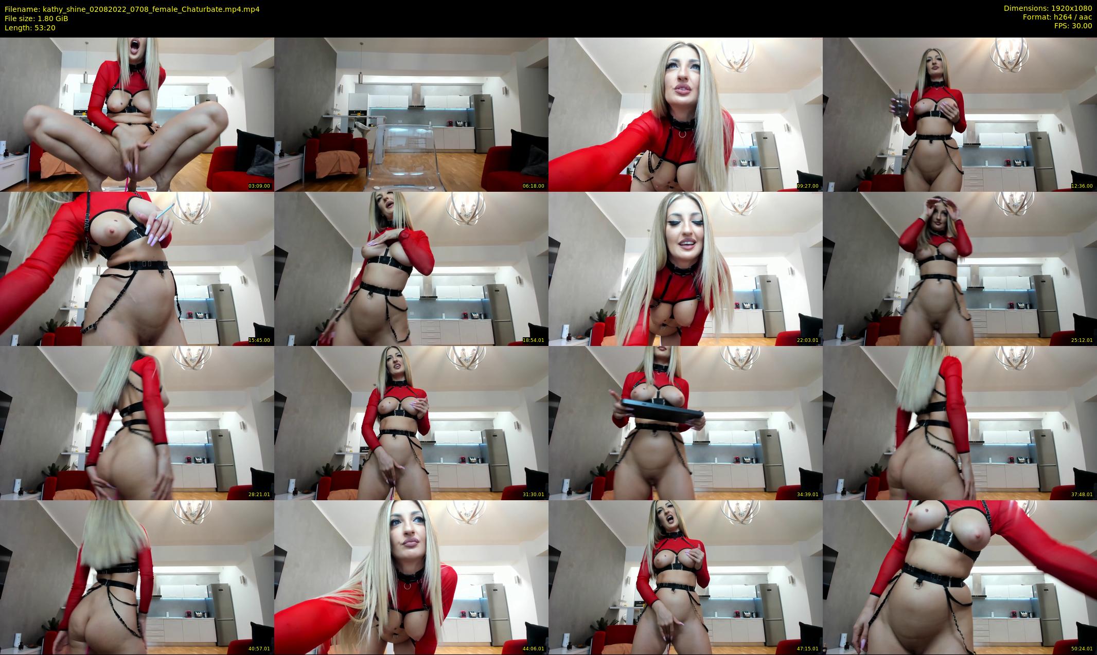 kathy_shine — 54 minute Chaturbate female cam show recording, 1080p, Aug 2, 2022