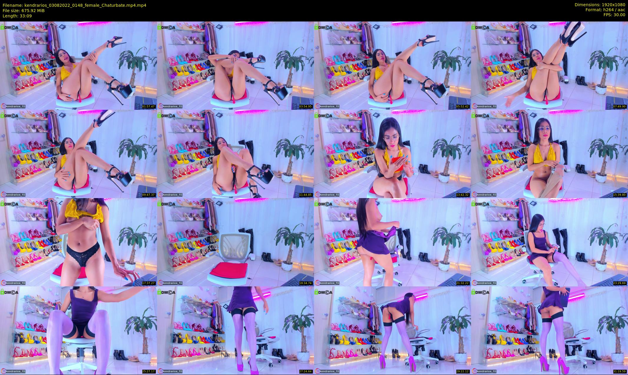 kendrarios — 34 minute Chaturbate female cam show recording, 1080p, Aug 3, 2022