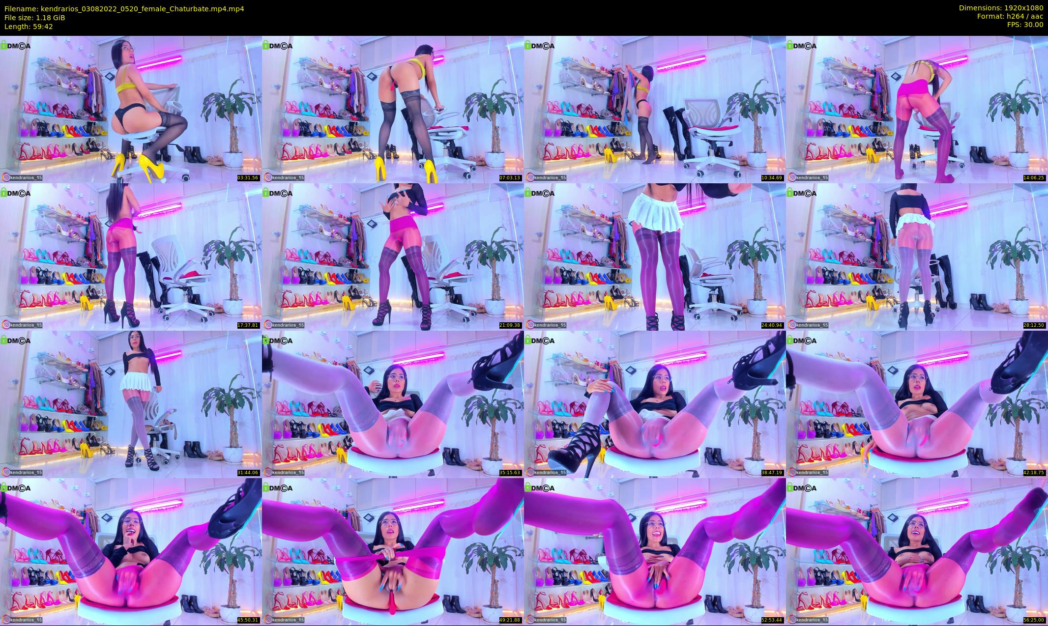 kendrarios — 60 minute Chaturbate female cam show recording, 1080p, Aug 3, 2022