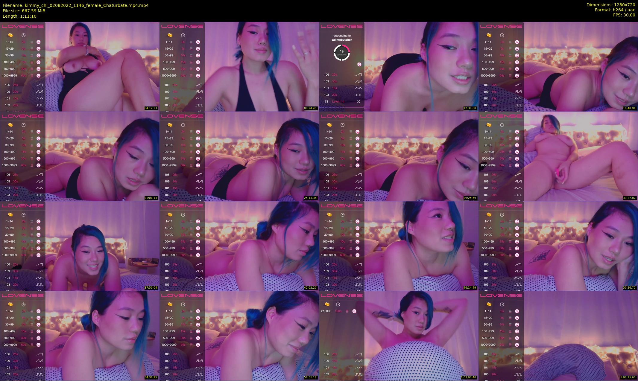 kimmy_chi — 72 minute Chaturbate female cam show recording, 720p, Aug 2, 2022