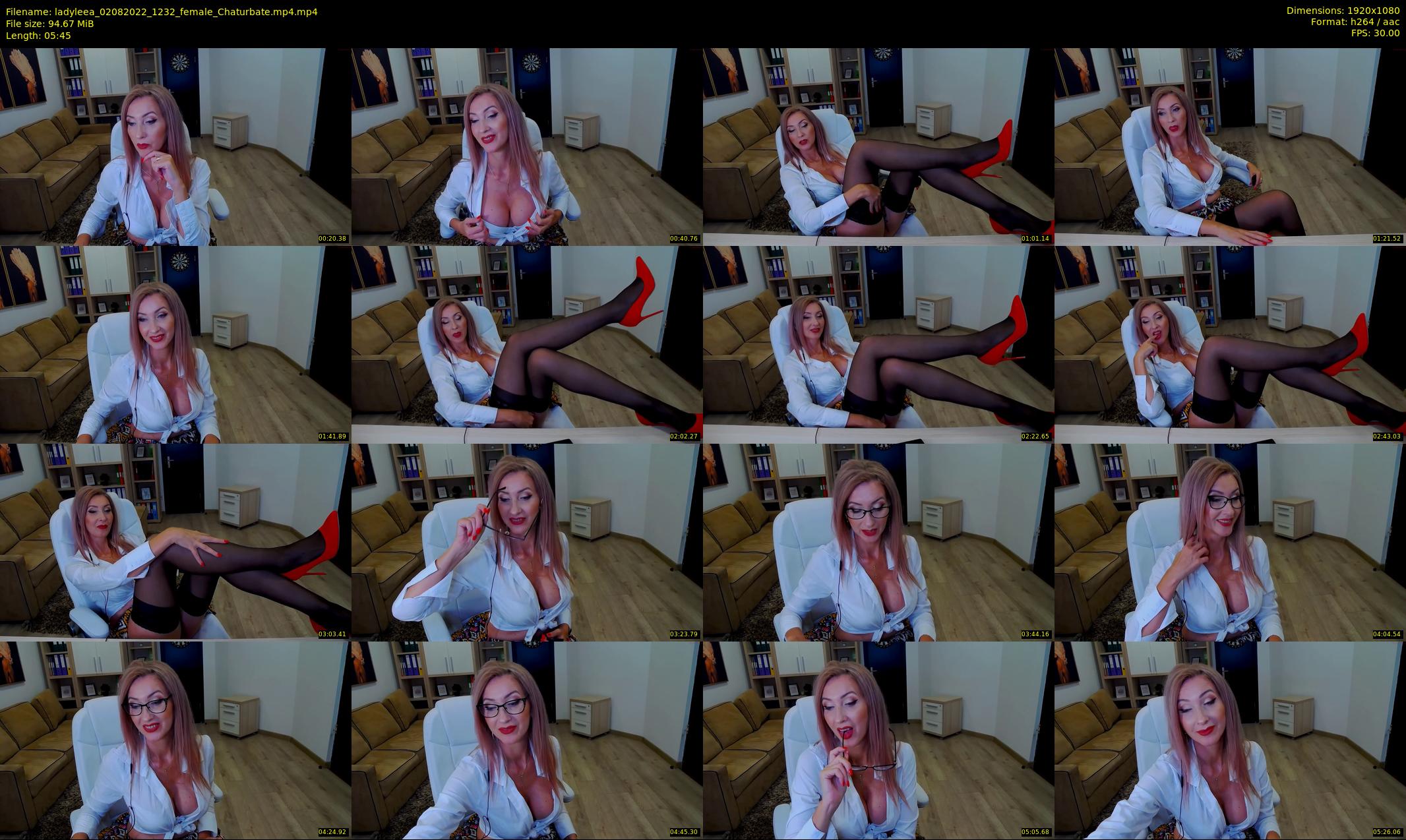 ladyleea — 6 minute Chaturbate female cam show recording, 1080p, Aug 2, 2022