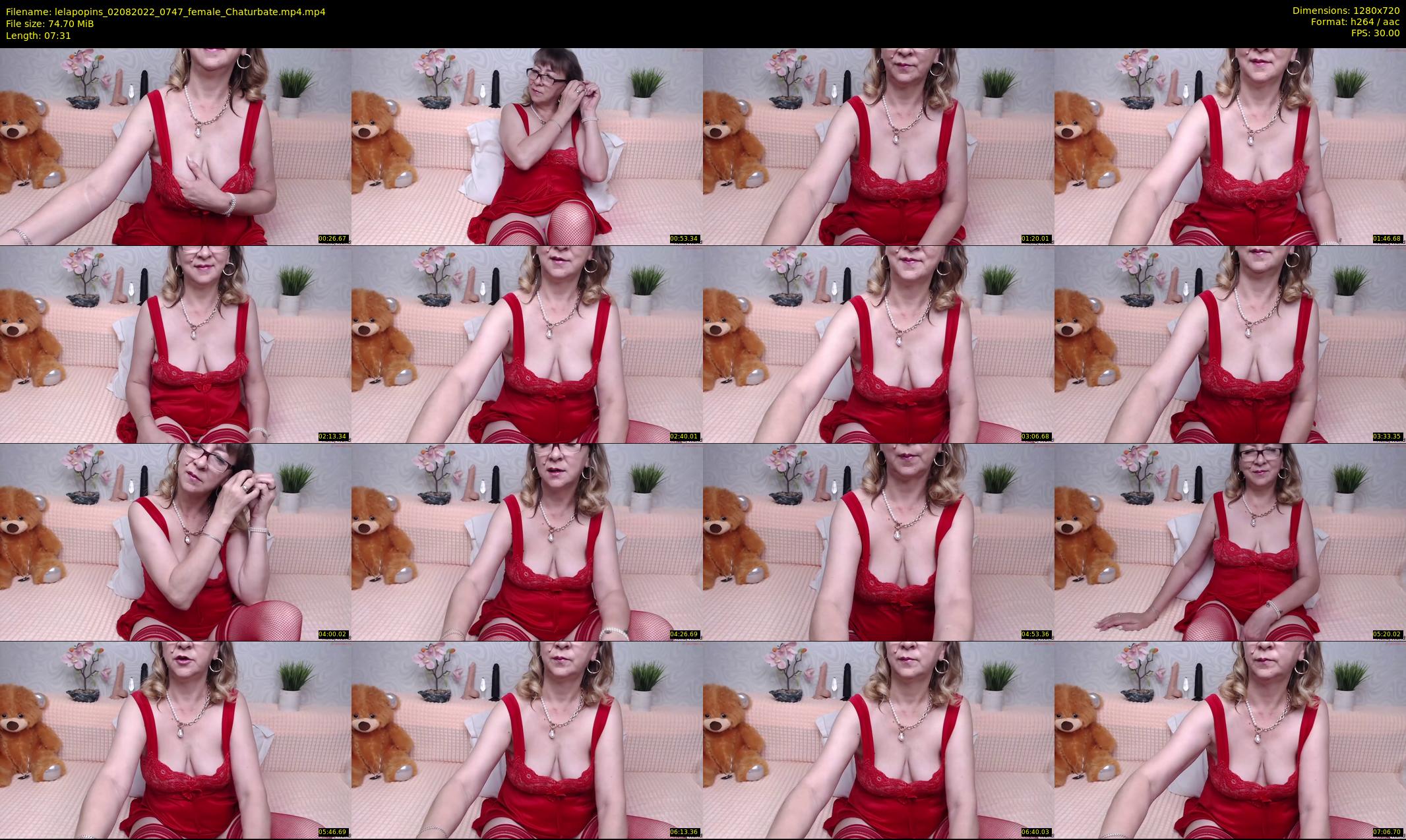 lelapopins — 8 minute Chaturbate female cam show recording, 720p, Aug 2, 2022