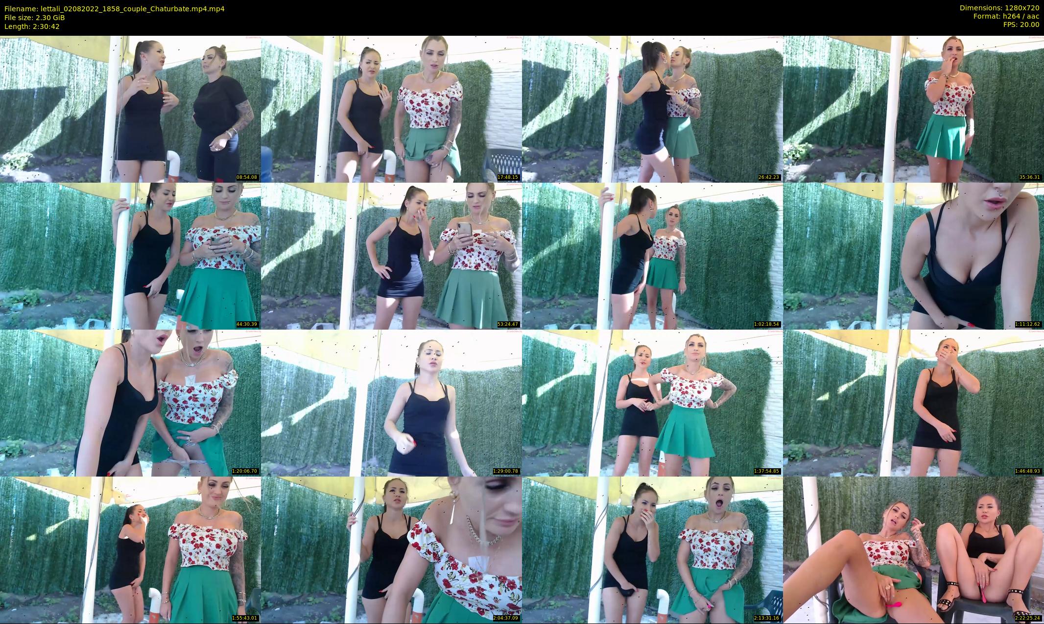 lettali — 151 minute Chaturbate female cam show recording, 720p, Aug 2, 2022