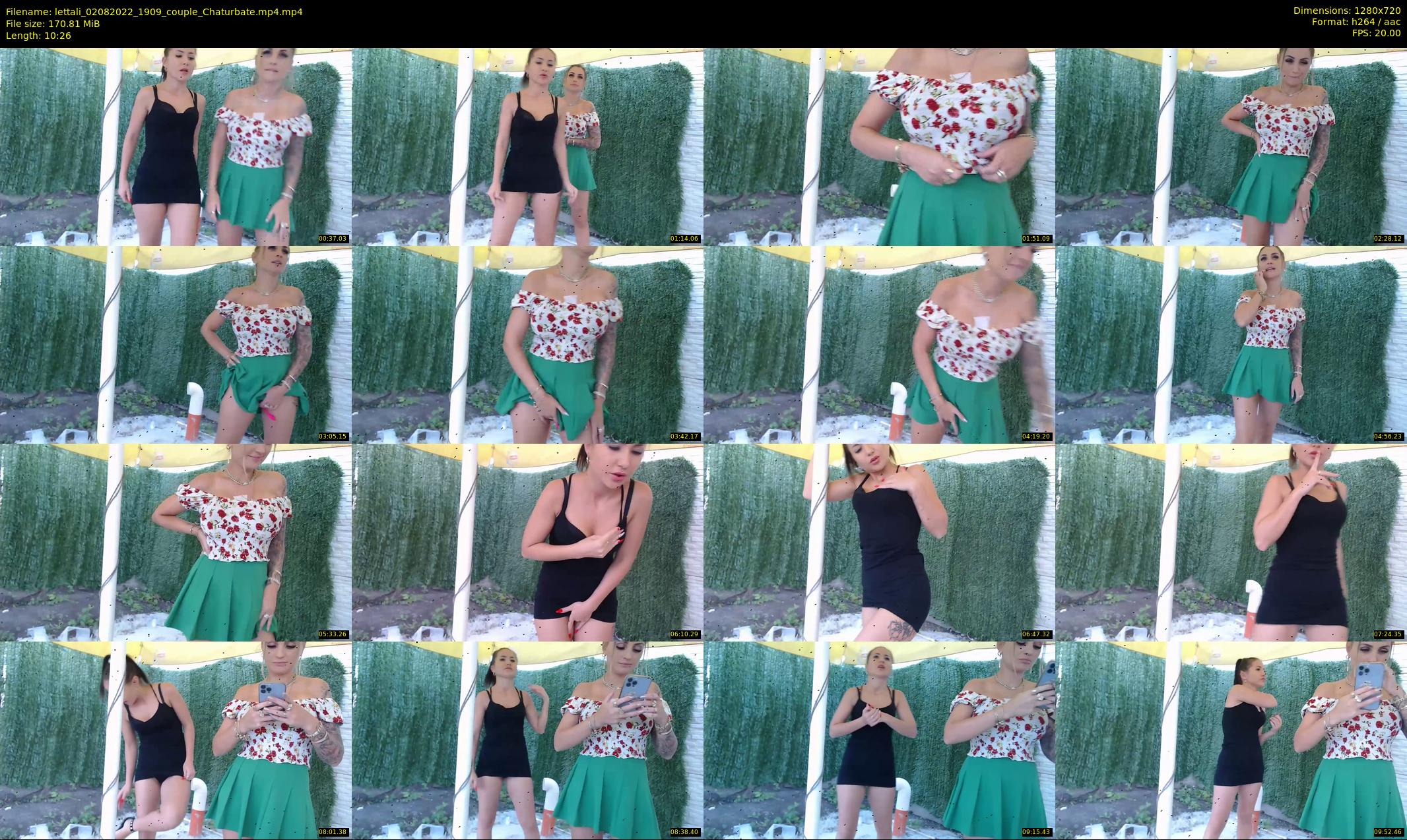 lettali — 11 minute Chaturbate female cam show recording, 720p, Aug 2, 2022