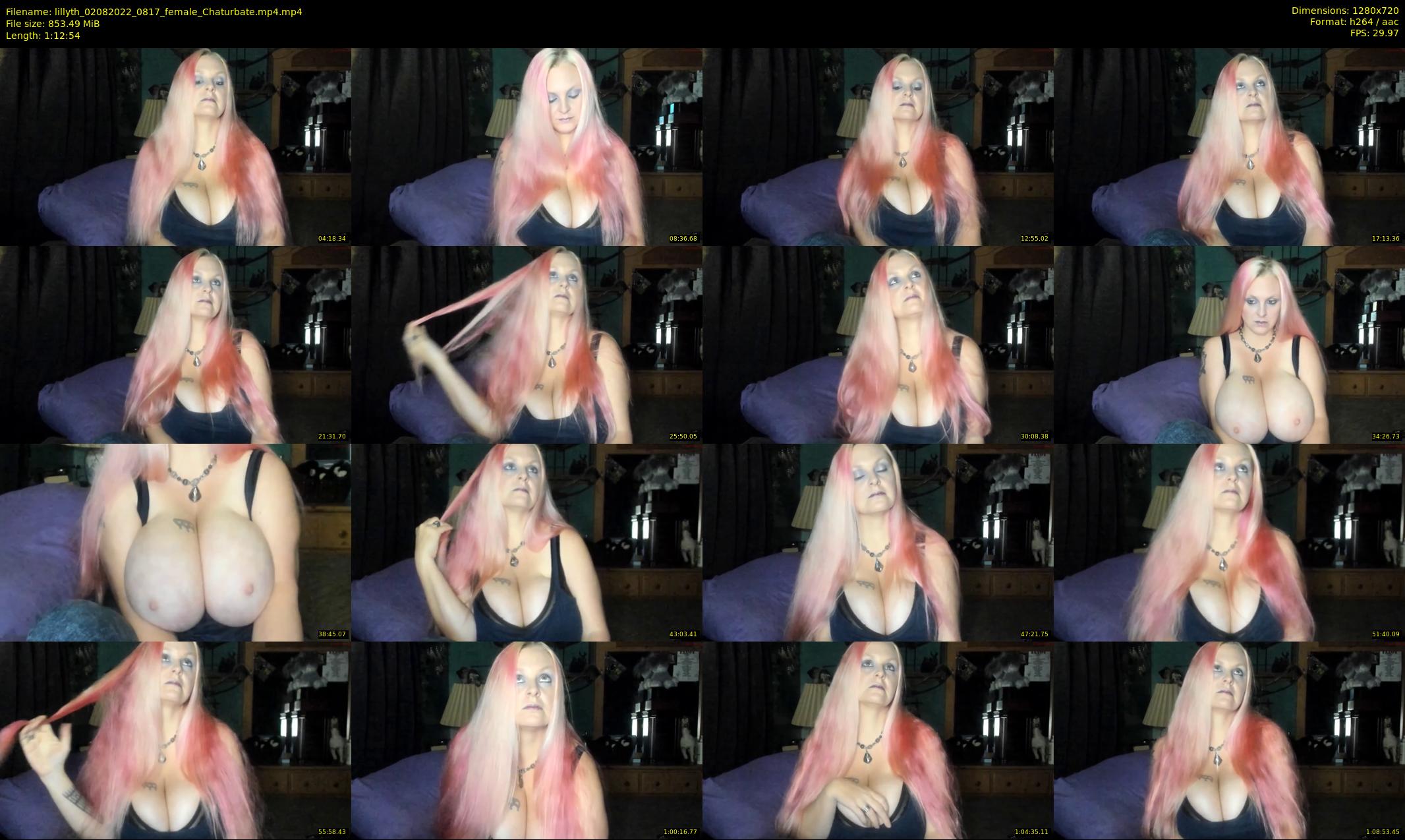 lillyth — 73 minute Chaturbate female cam show recording, 720p, Aug 2, 2022