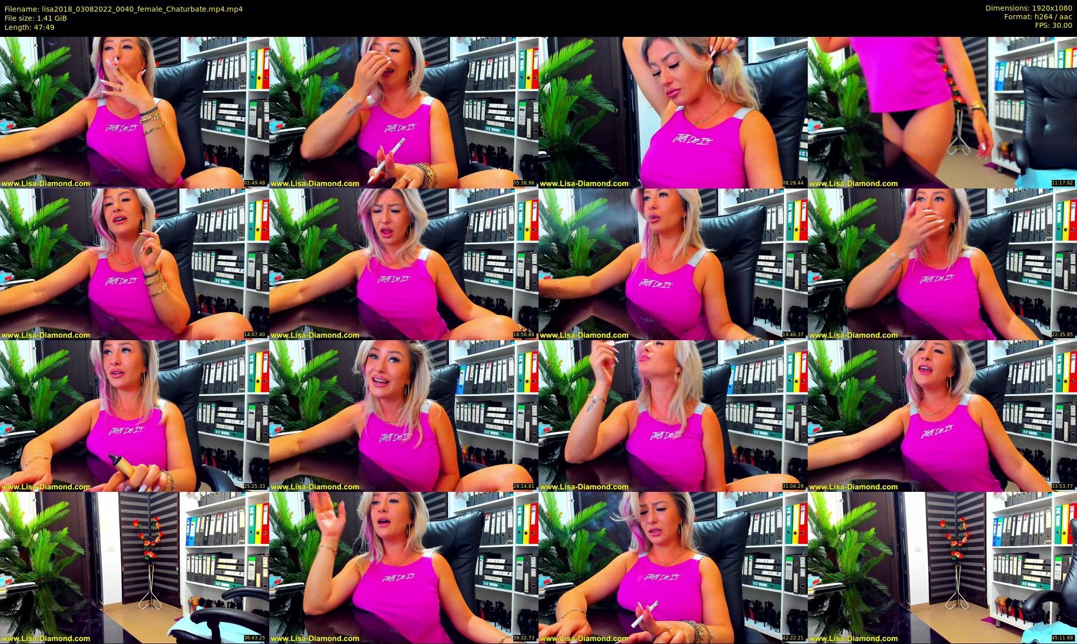 lisa2018 — 48 minute Chaturbate female cam show recording, 1080p, Aug 3, 2022