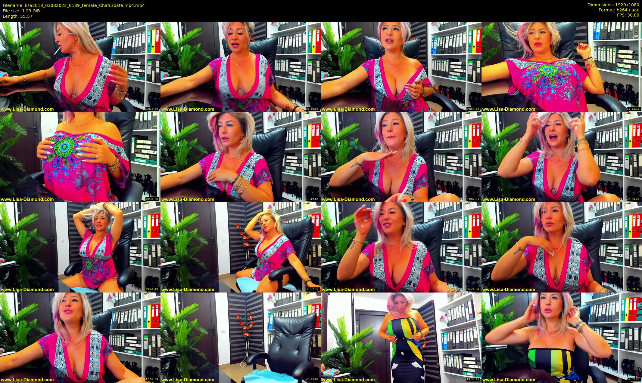 lisa2018 — 56 minute Chaturbate female cam show recording, 1080p, Aug 3, 2022