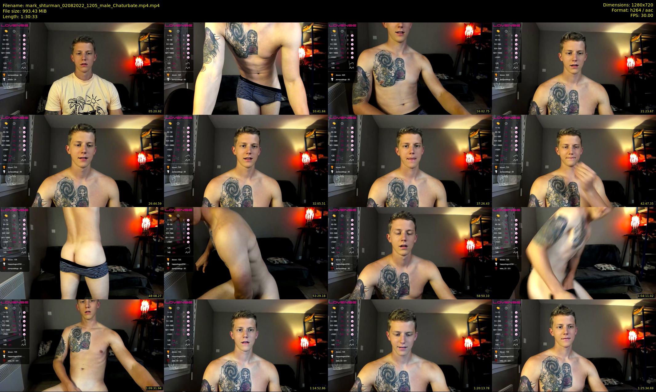 mark_shturman — 91 minute Chaturbate male cam show recording, 720p, Aug 2, 2022