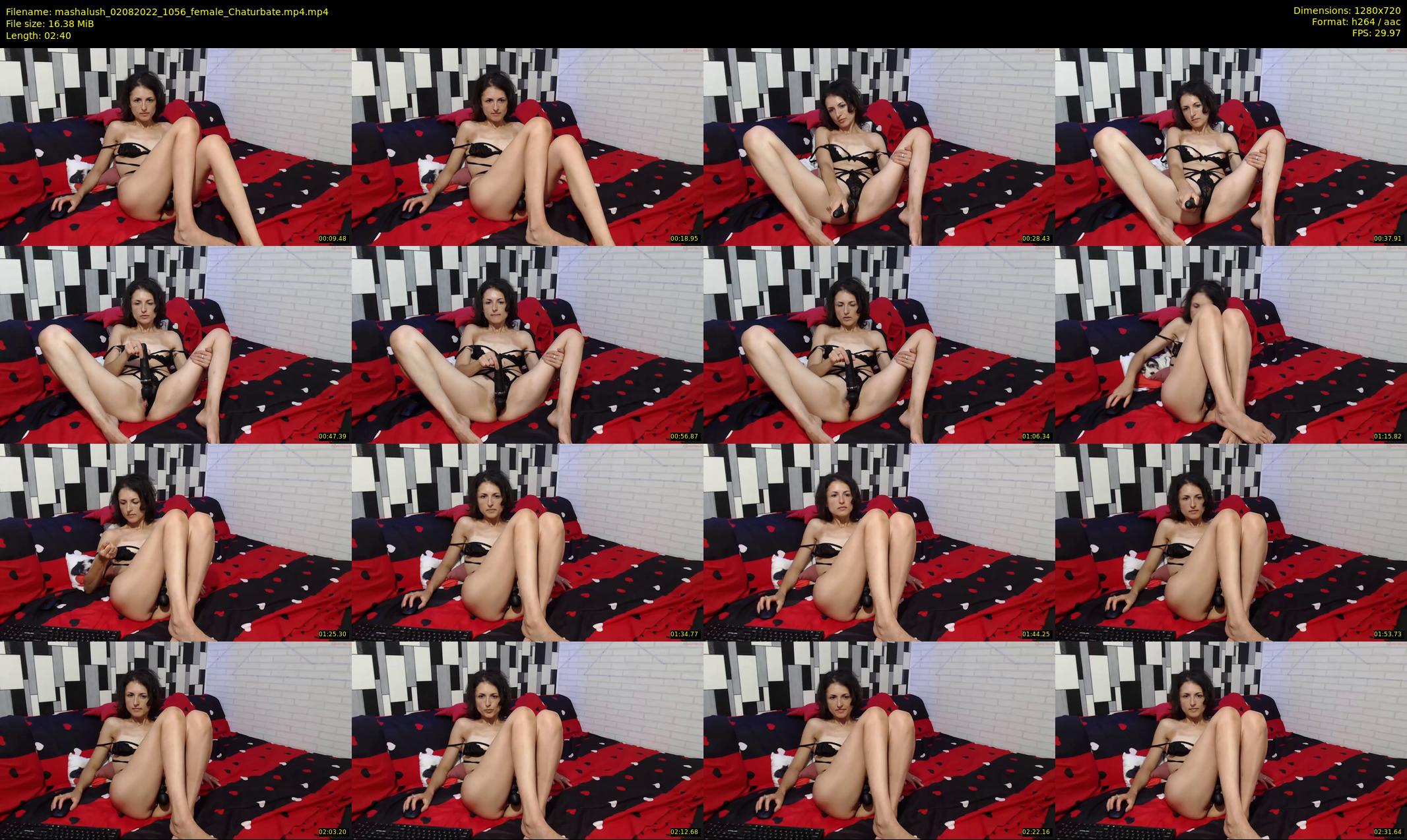mashalush — 3 minute Chaturbate female cam show recording, 720p, Aug 2, 2022