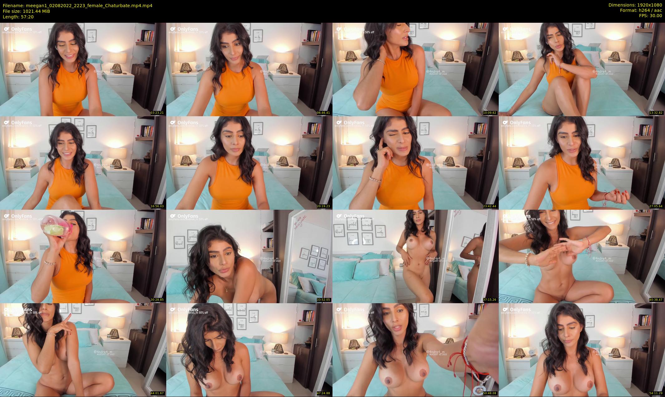 meegan1 — 58 minute Chaturbate female cam show recording, 1080p, Aug 2, 2022