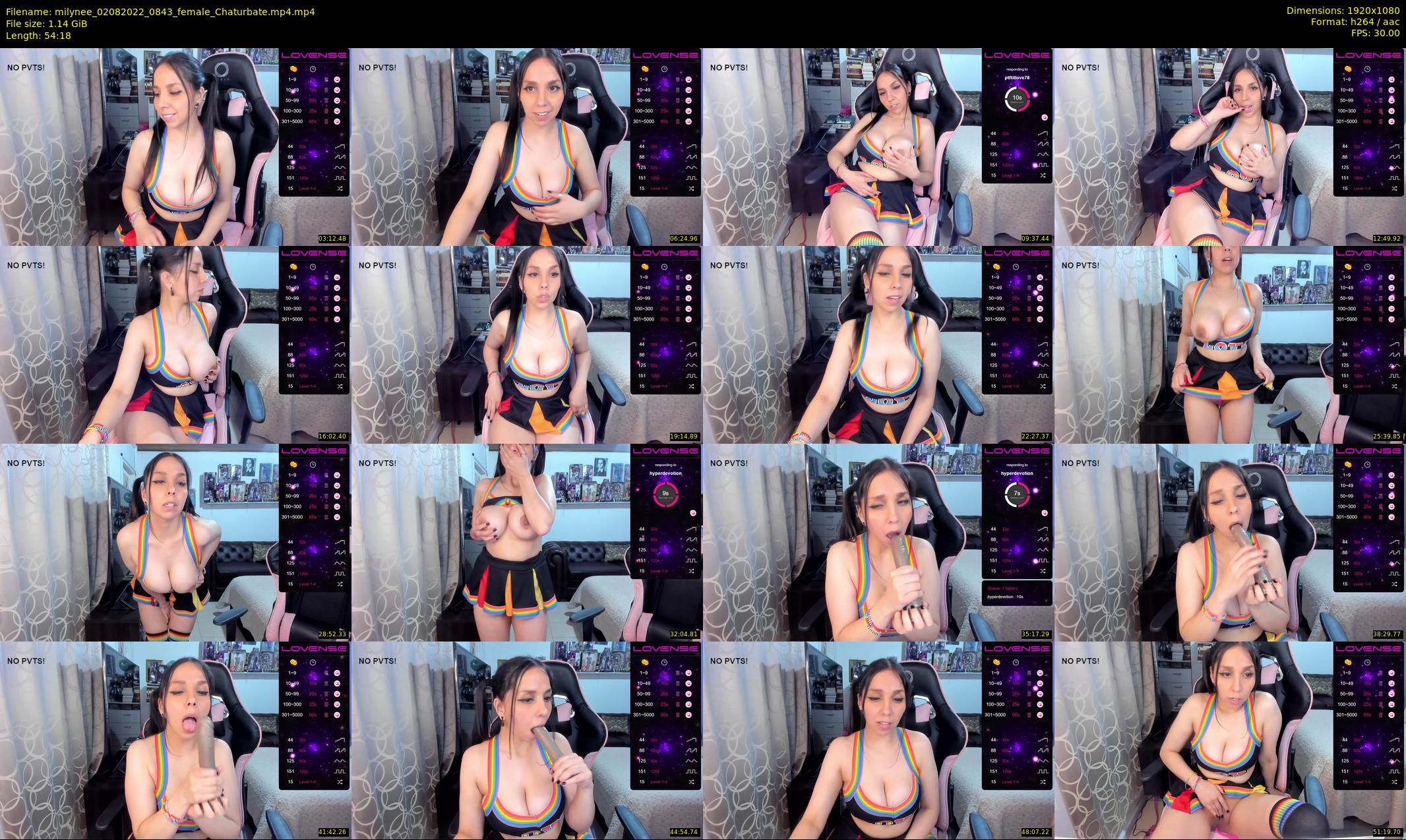 milynee — 55 minute Chaturbate female cam show recording, 1080p, Aug 2, 2022
