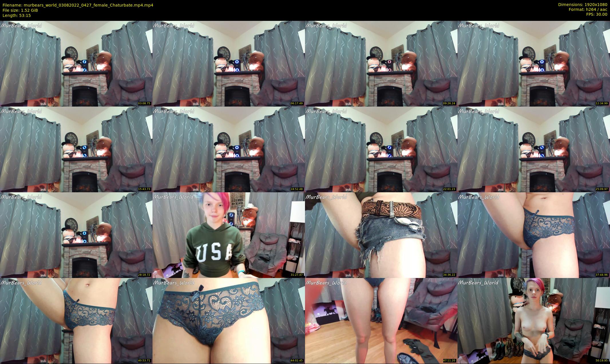 murbears_world — 54 minute Chaturbate female cam show recording, 1080p, Aug 3, 2022