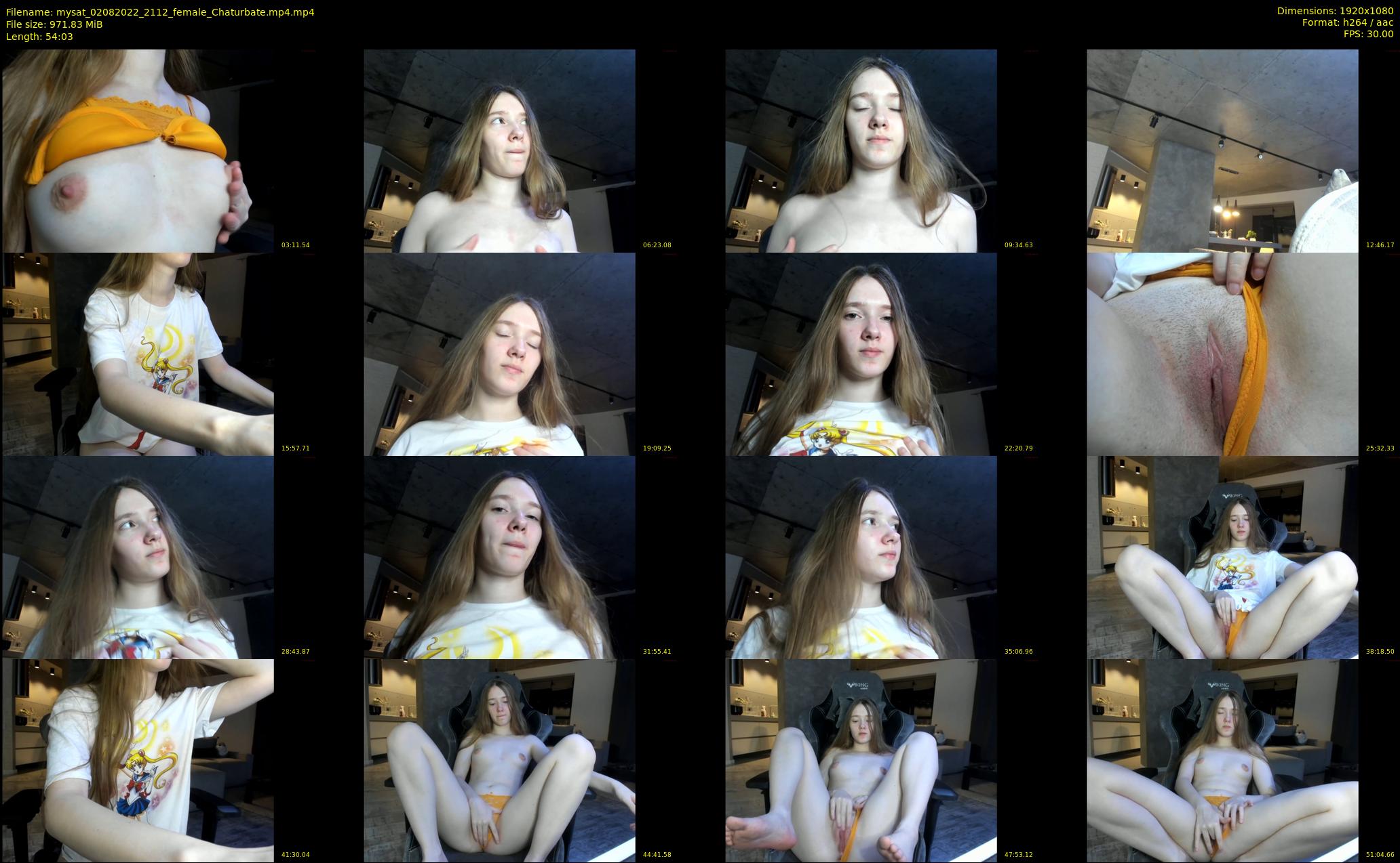 mysat — 55 minute Chaturbate female cam show recording, 1080p, Aug 2, 2022