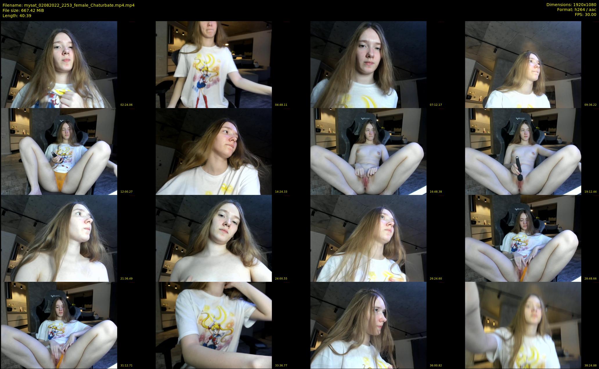 mysat — 41 minute Chaturbate female cam show recording, 1080p, Aug 2, 2022
