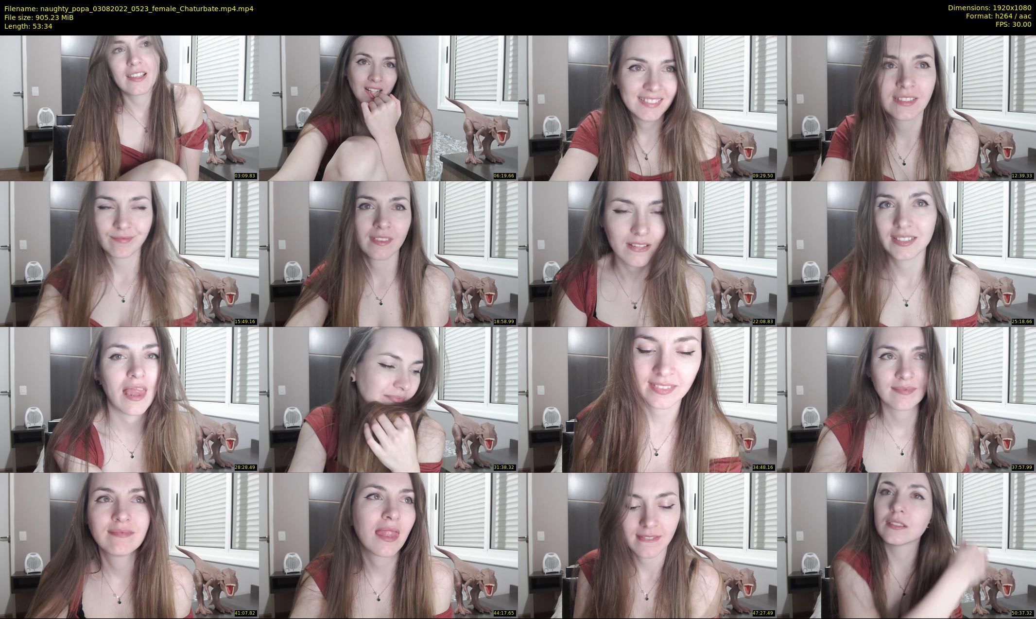naughty_popa — 54 minute Chaturbate female cam show recording, 1080p, Aug 3, 2022