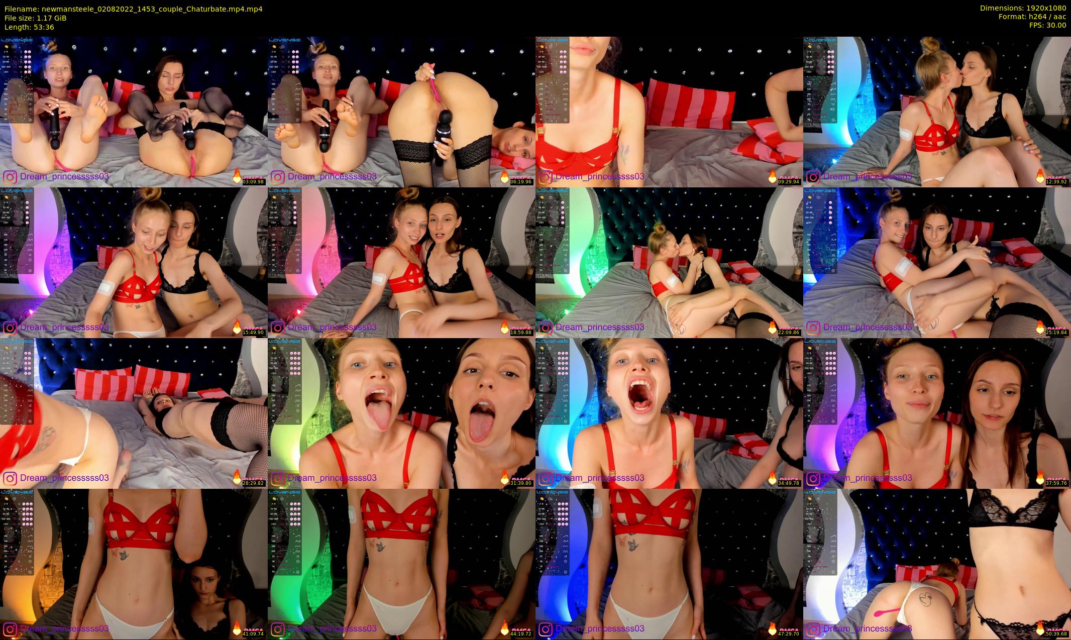 newmansteele — 54 minute Chaturbate couple cam show recording, 1080p, Aug 2, 2022