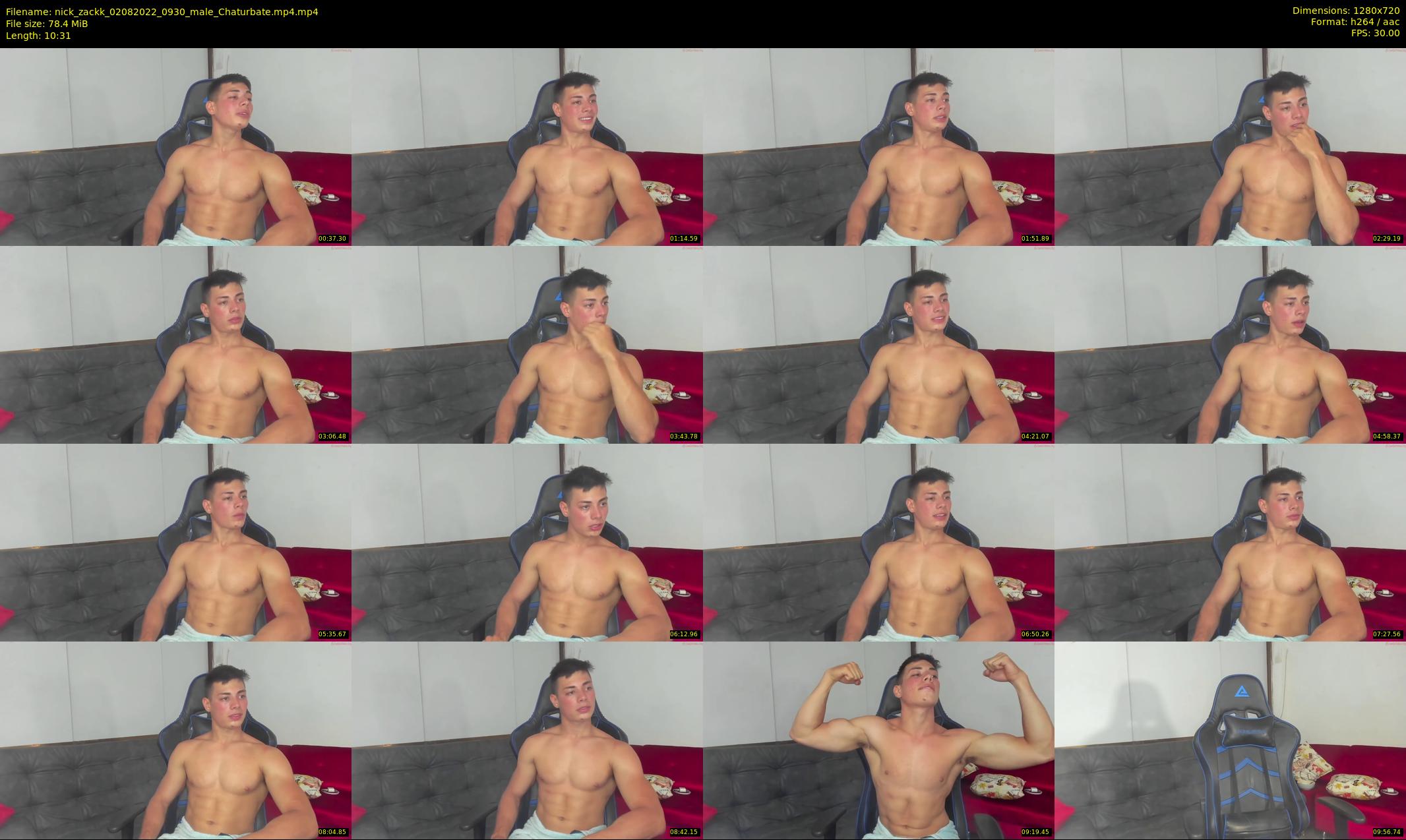 nick_zackk — 11 minute Chaturbate male cam show recording, 720p, Aug 2, 2022