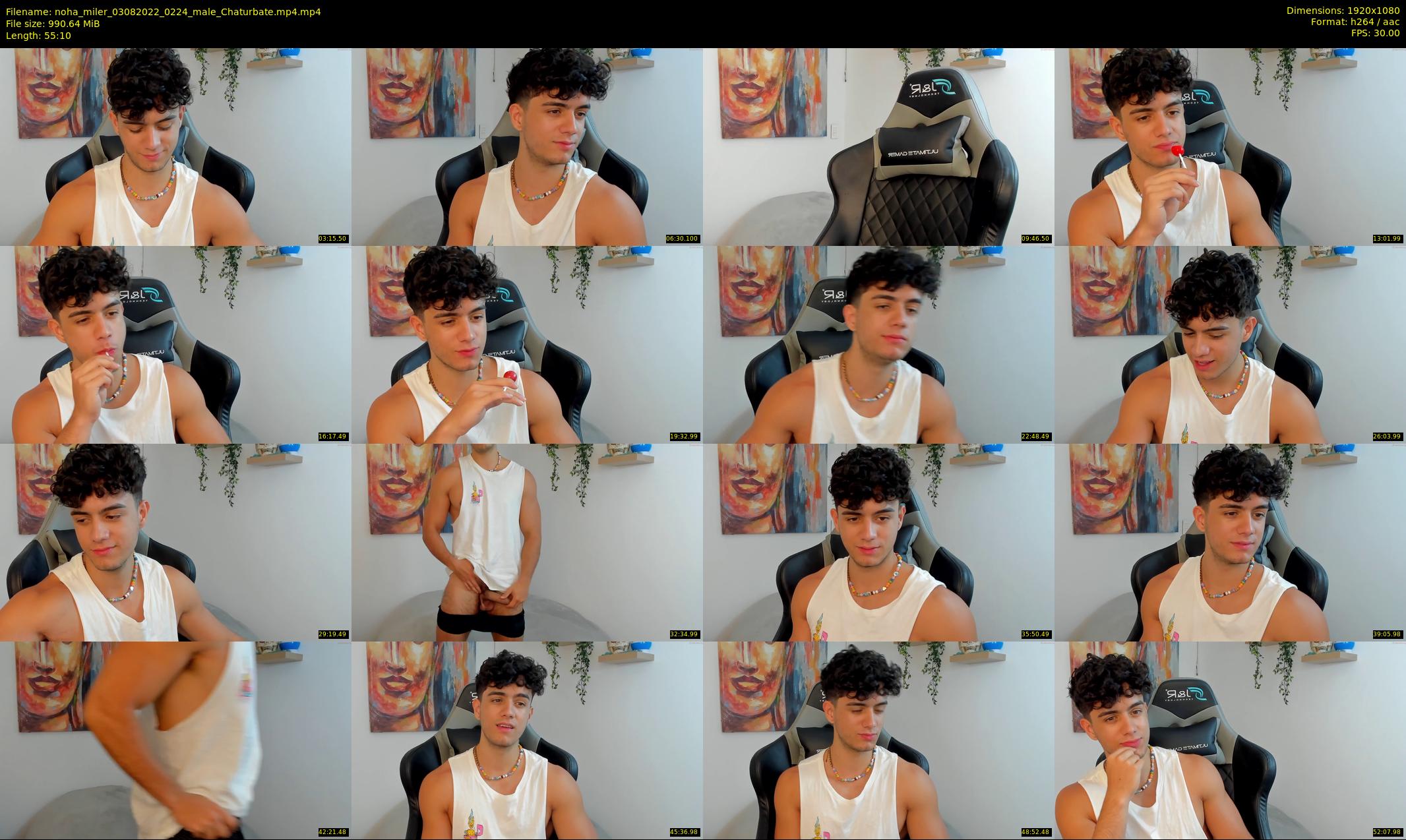 noha_miler — 56 minute Chaturbate male cam show recording, 1080p, Aug 3, 2022