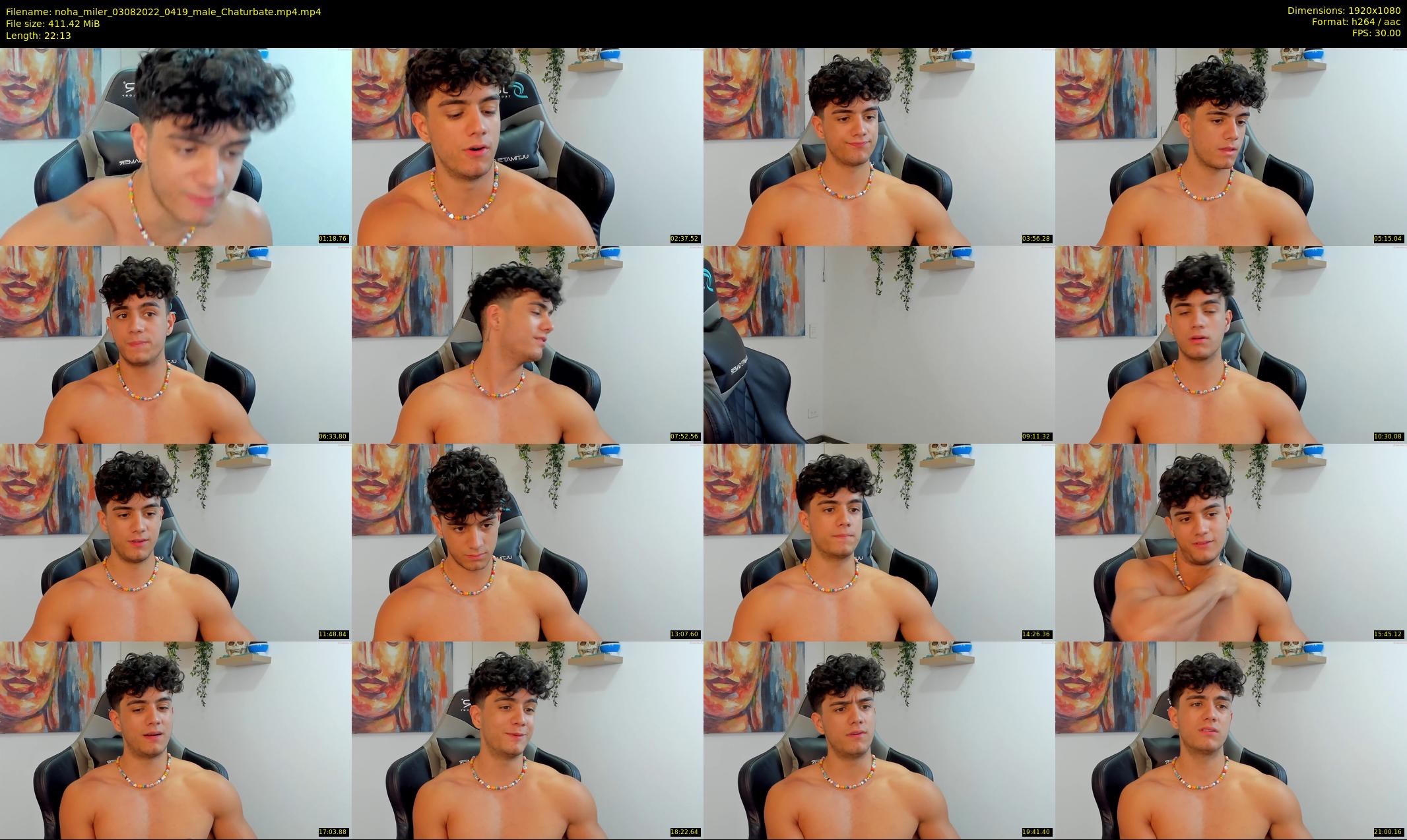 noha_miler — 23 minute Chaturbate male cam show recording, 1080p, Aug 3, 2022