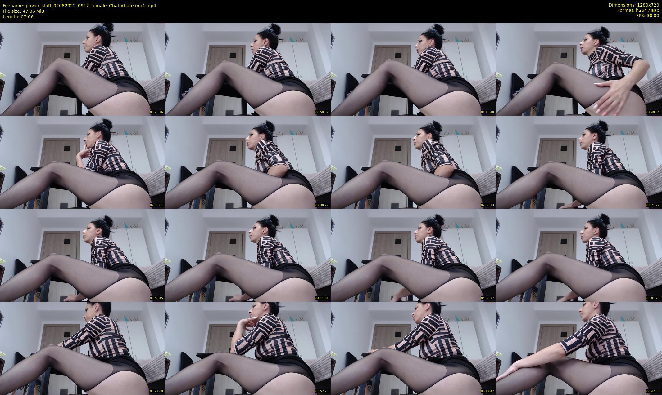 power_stuff — 8 minute Chaturbate female cam show recording, 720p, Aug 2, 2022