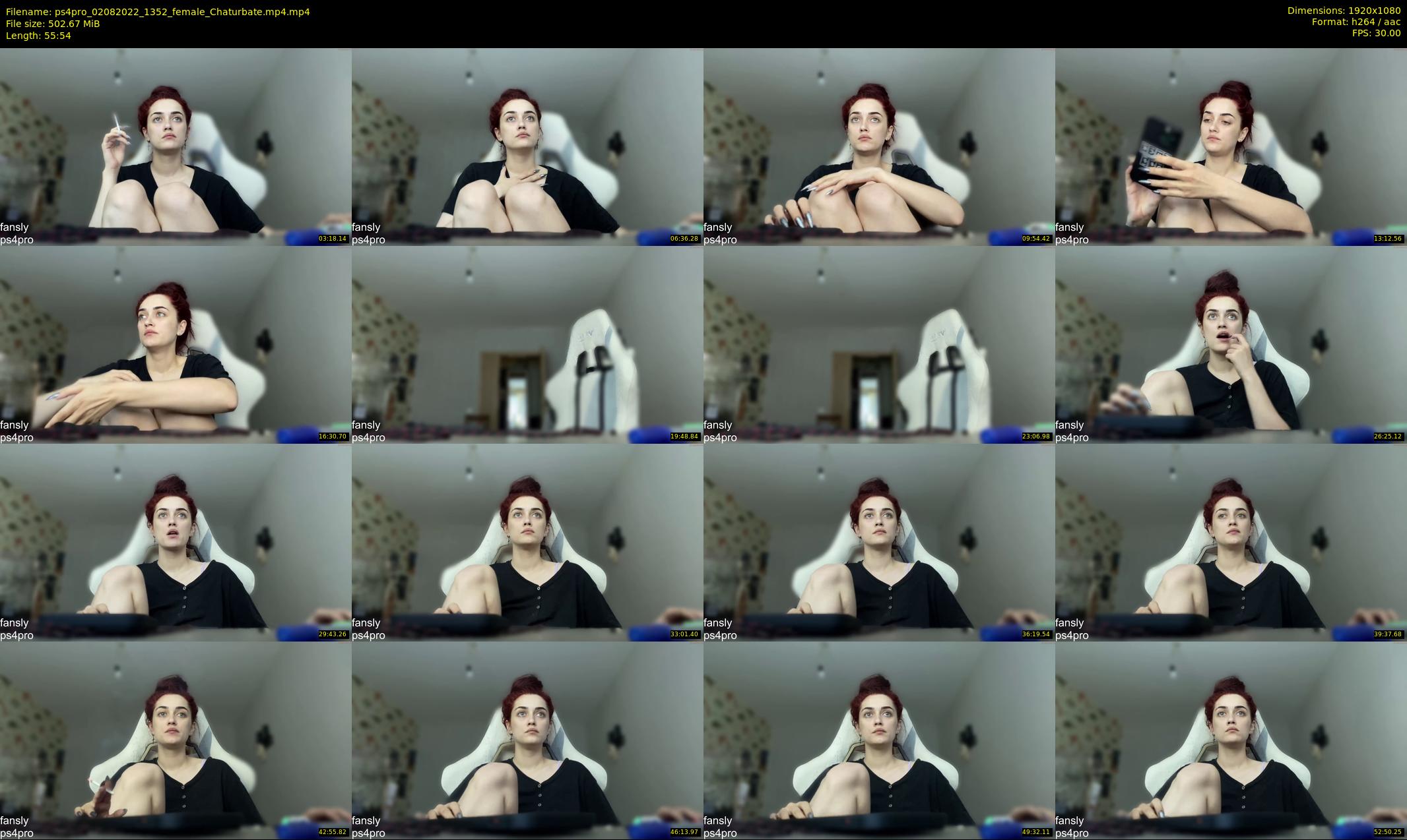ps4pro — 56 minute Chaturbate female cam show recording, 1080p, Aug 2, 2022