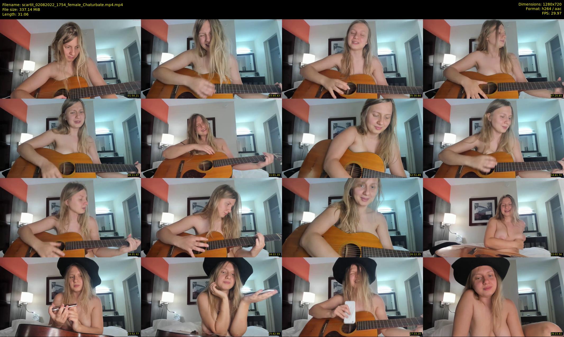 scartit — 32 minute Chaturbate female cam show recording, 720p, Aug 2, 2022