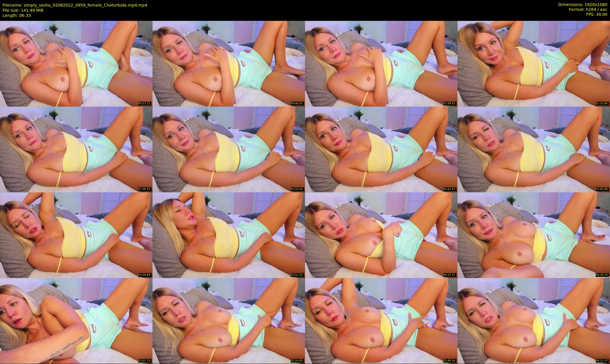 simply_sasha — 7 minute Chaturbate female cam show recording, 1080p, Aug 2, 2022