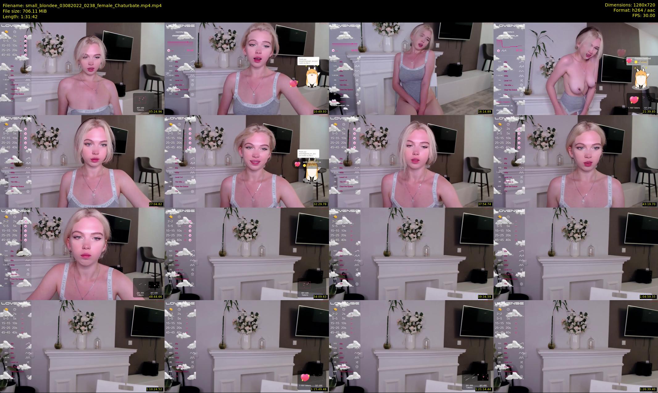small_blondee — 92 minute Chaturbate female cam show recording, 720p, Aug 3, 2022