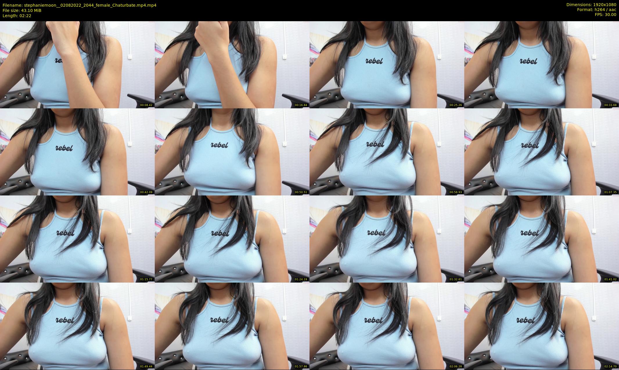 stephaniemoon_ — 3 minute Chaturbate female cam show recording, 1080p, Aug 2, 2022