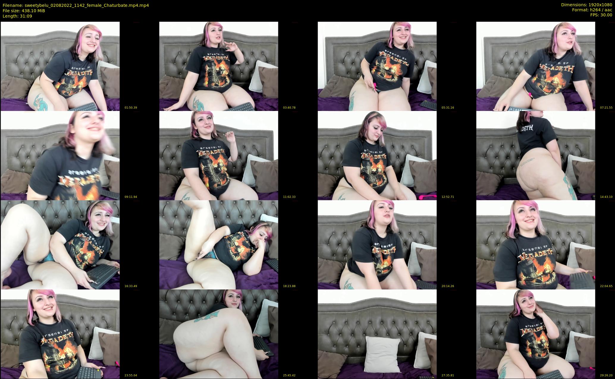 sweetybelu — 32 minute Chaturbate female cam show recording, 1080p, Aug 2, 2022
