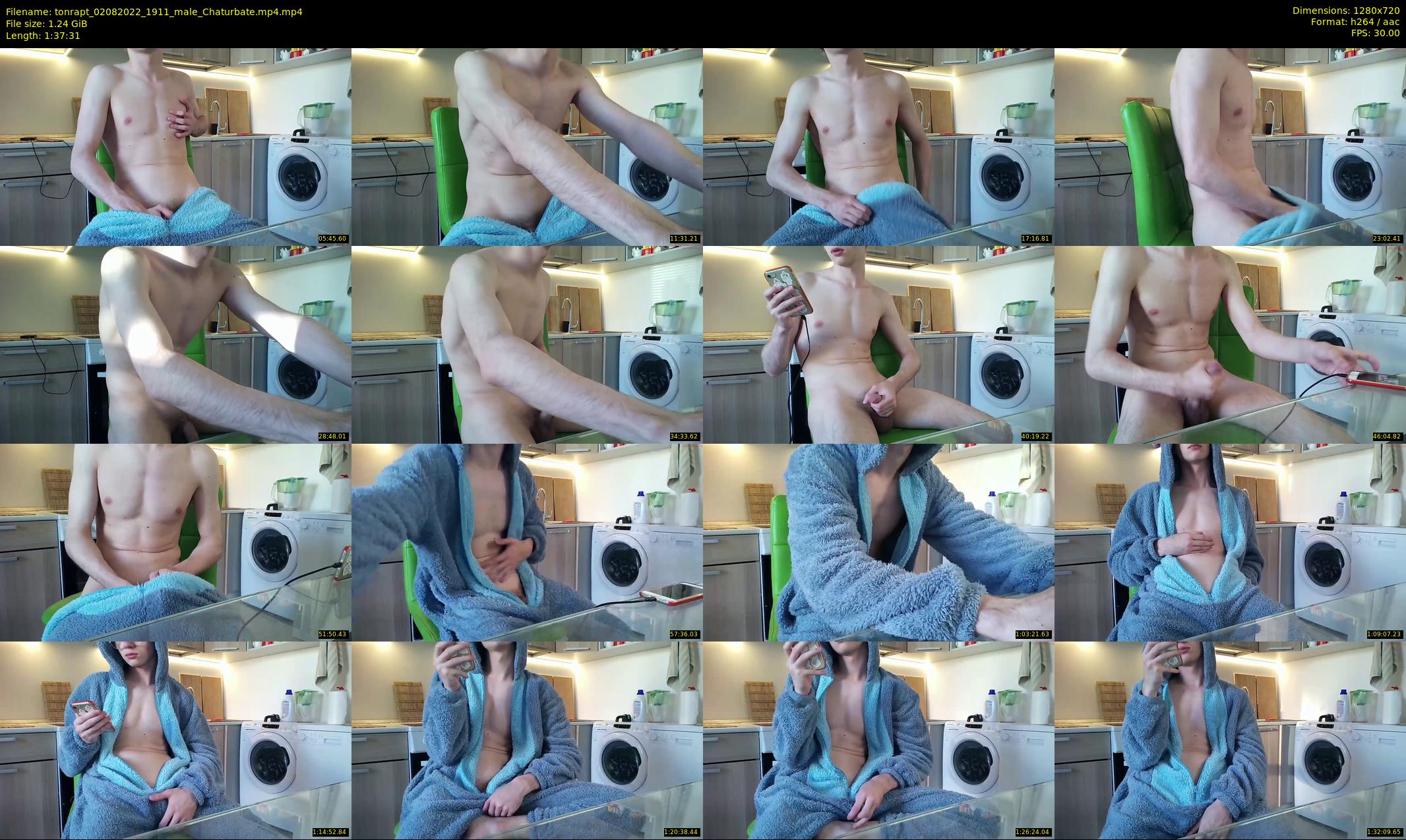 tonrapt — 98 minute Chaturbate male cam show recording, 720p, Aug 2, 2022