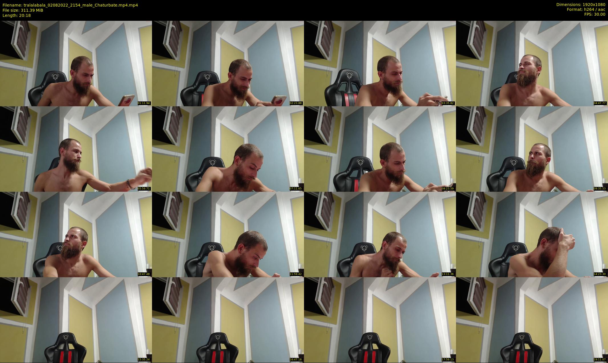tralalabala — 21 minute Chaturbate male cam show recording, 1080p, Aug 2, 2022