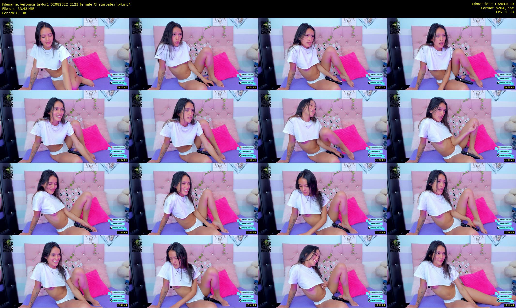 veronica_taylor1 — 4 minute Chaturbate female cam show recording, 1080p, Aug 2, 2022