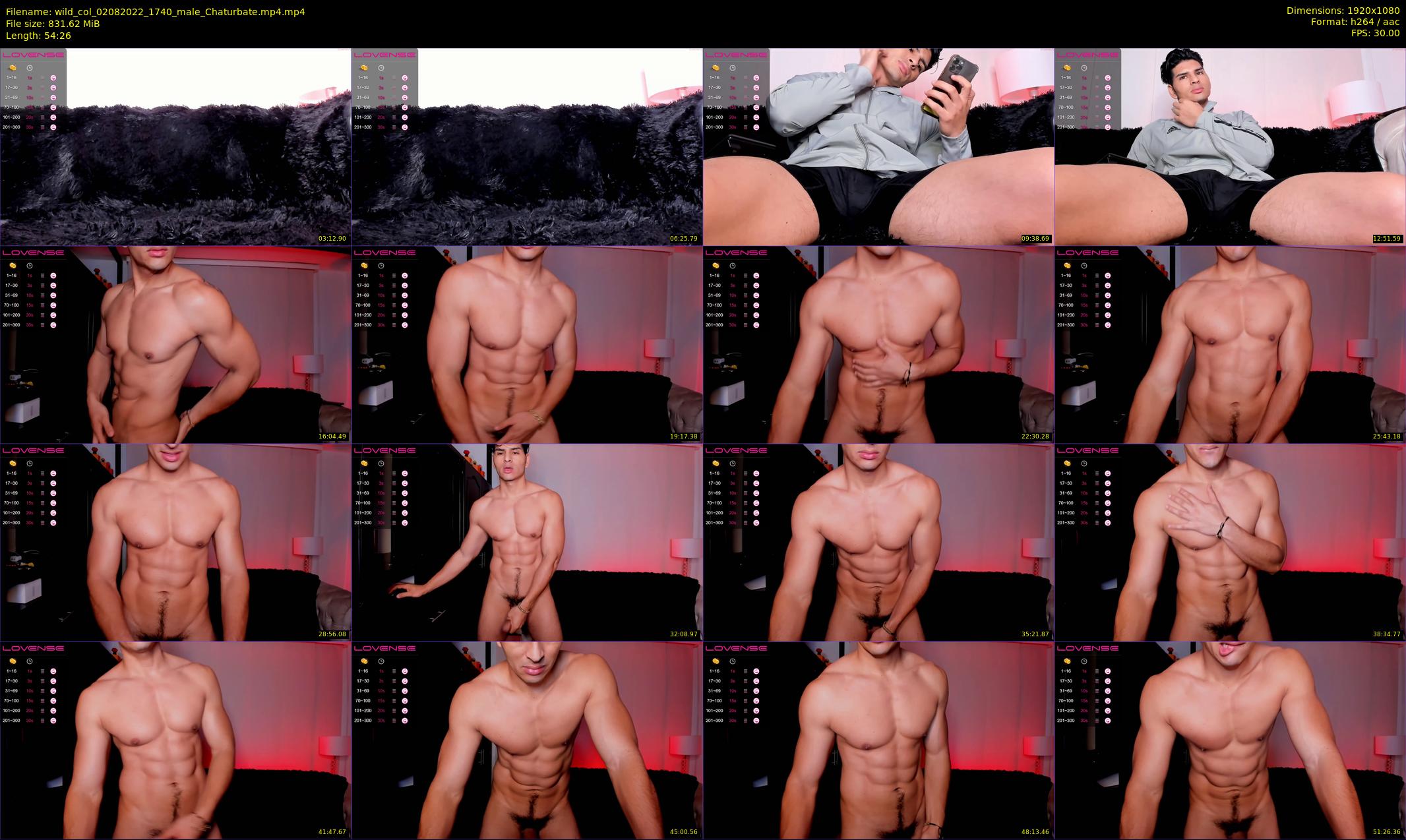 wild_col — 55 minute Chaturbate male cam show recording, 1080p, Aug 2, 2022