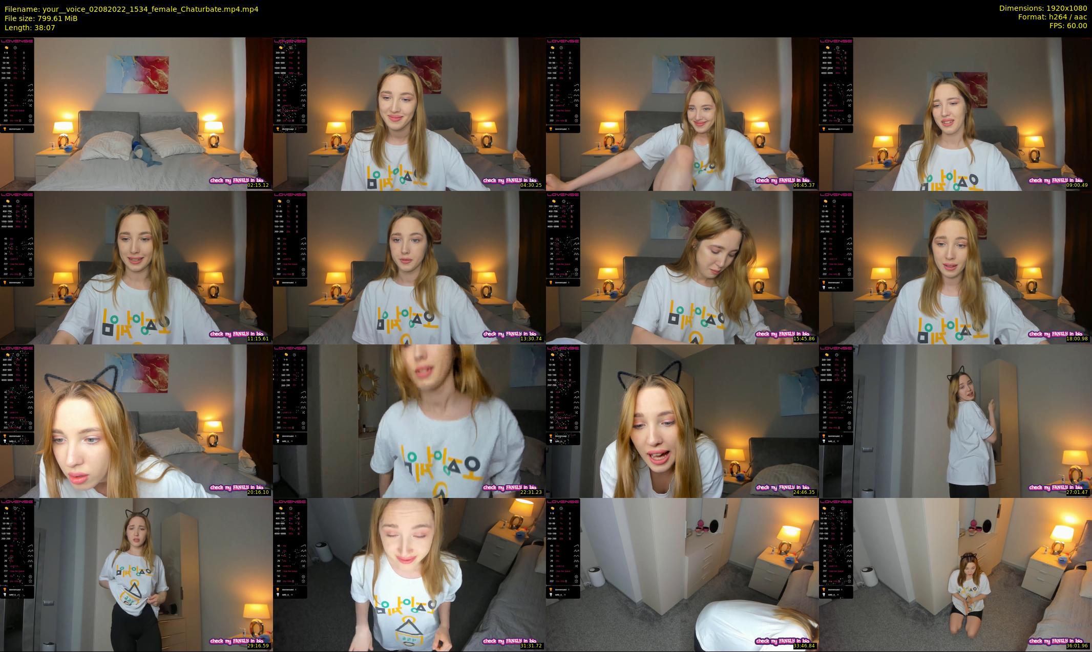 your__voice — 39 minute Chaturbate female cam show recording, 1080p, Aug 2, 2022