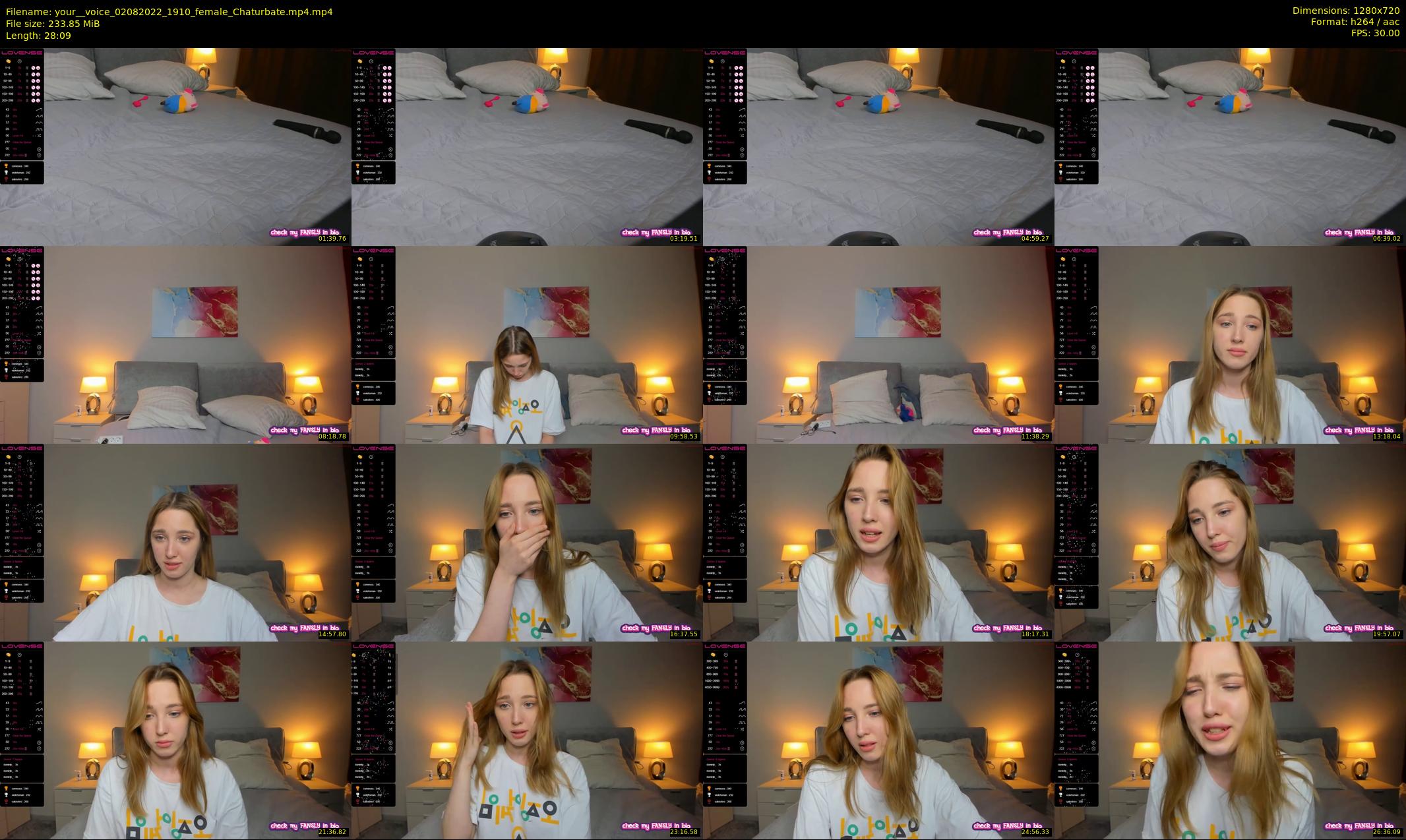 your__voice — 29 minute Chaturbate female cam show recording, 720p, Aug 2, 2022