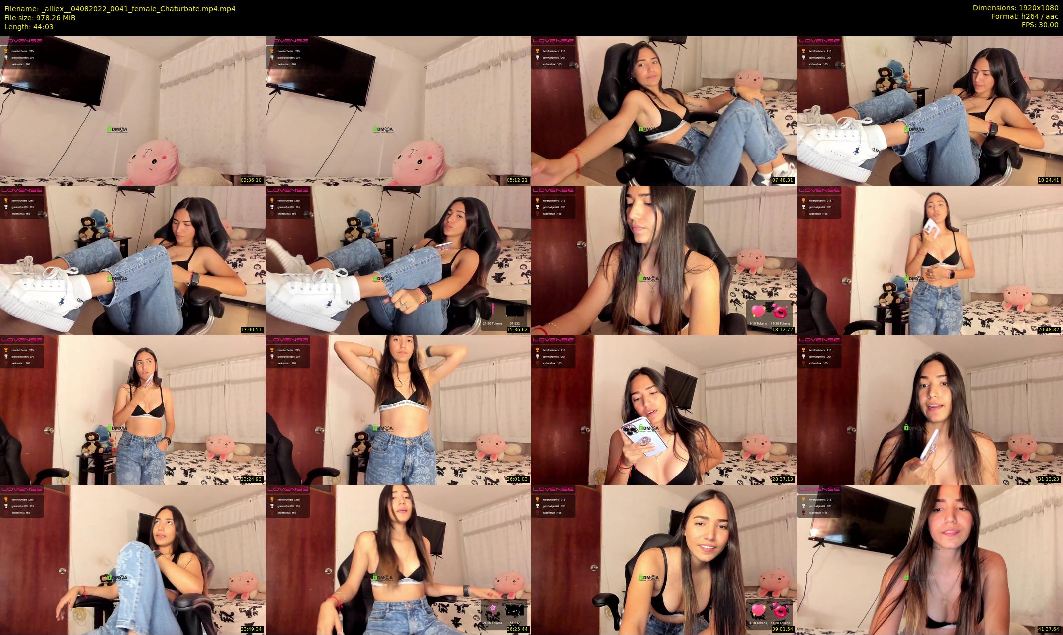 _alliex_ — 45 minute Chaturbate female cam show recording, 1080p, Aug 4, 2022